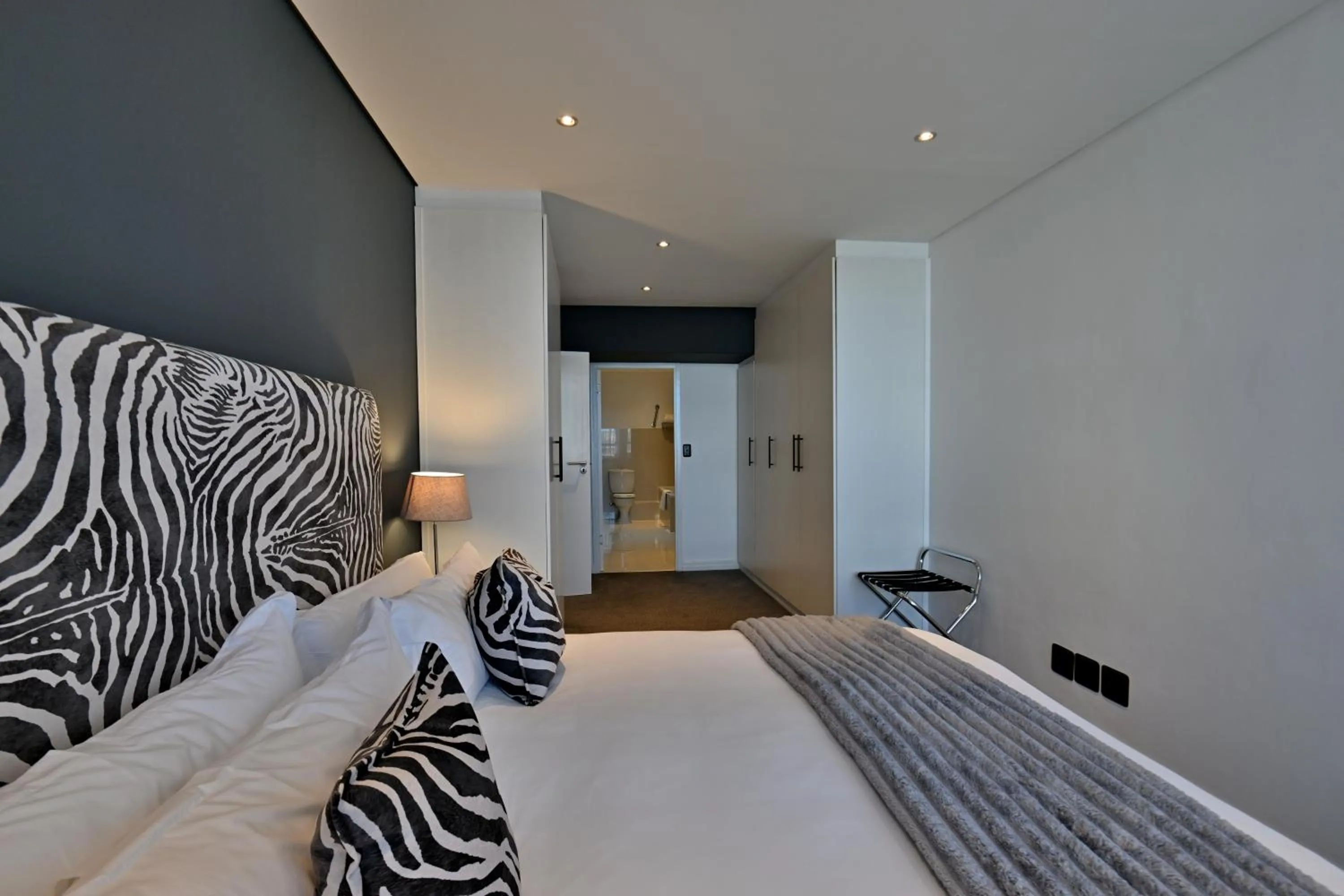 Bed in Fountains Hotel