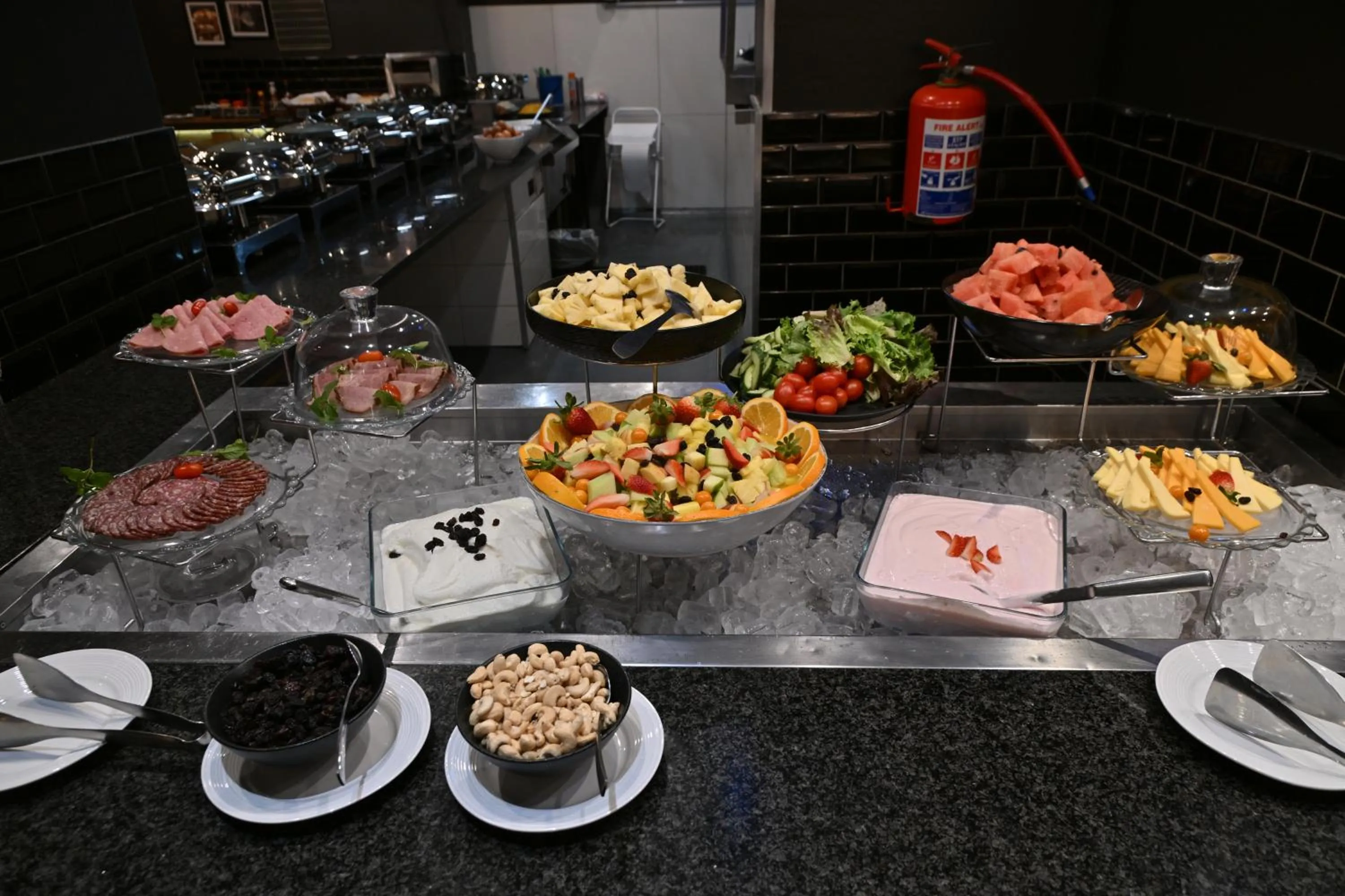 Food and drinks in Fountains Hotel