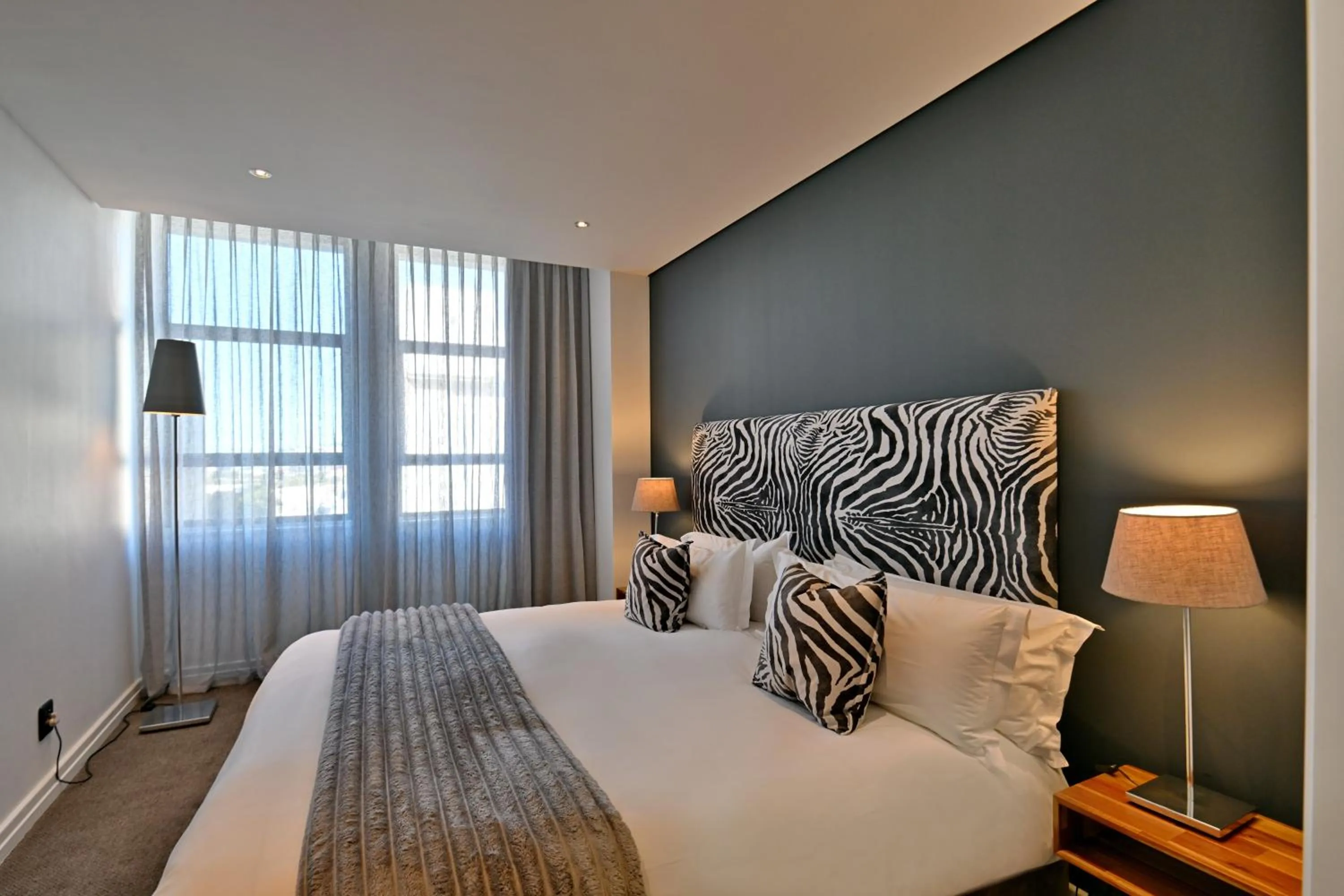 Bed in Fountains Hotel