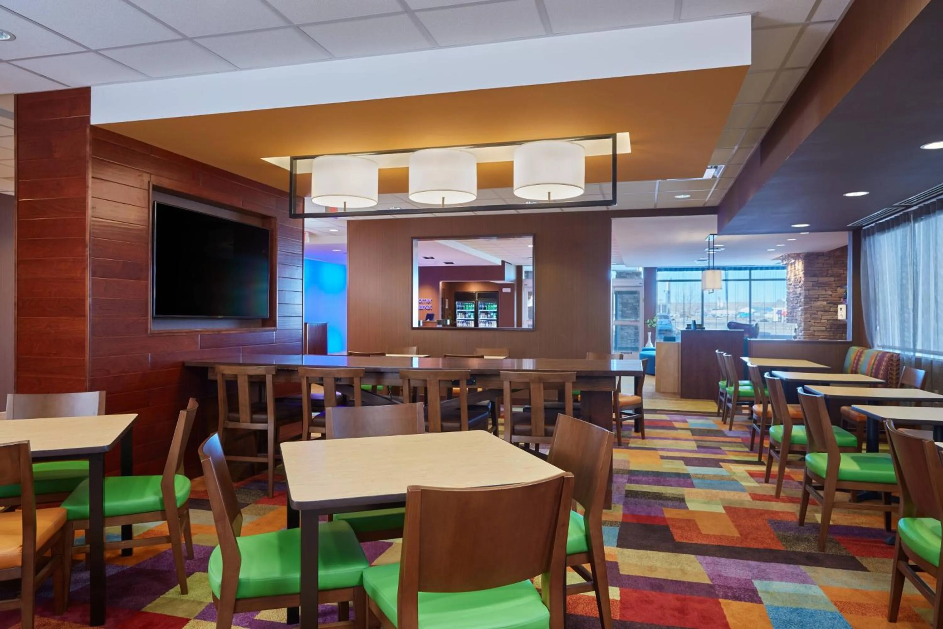 Breakfast in Fairfield Inn & Suites by Marriott Rawlins