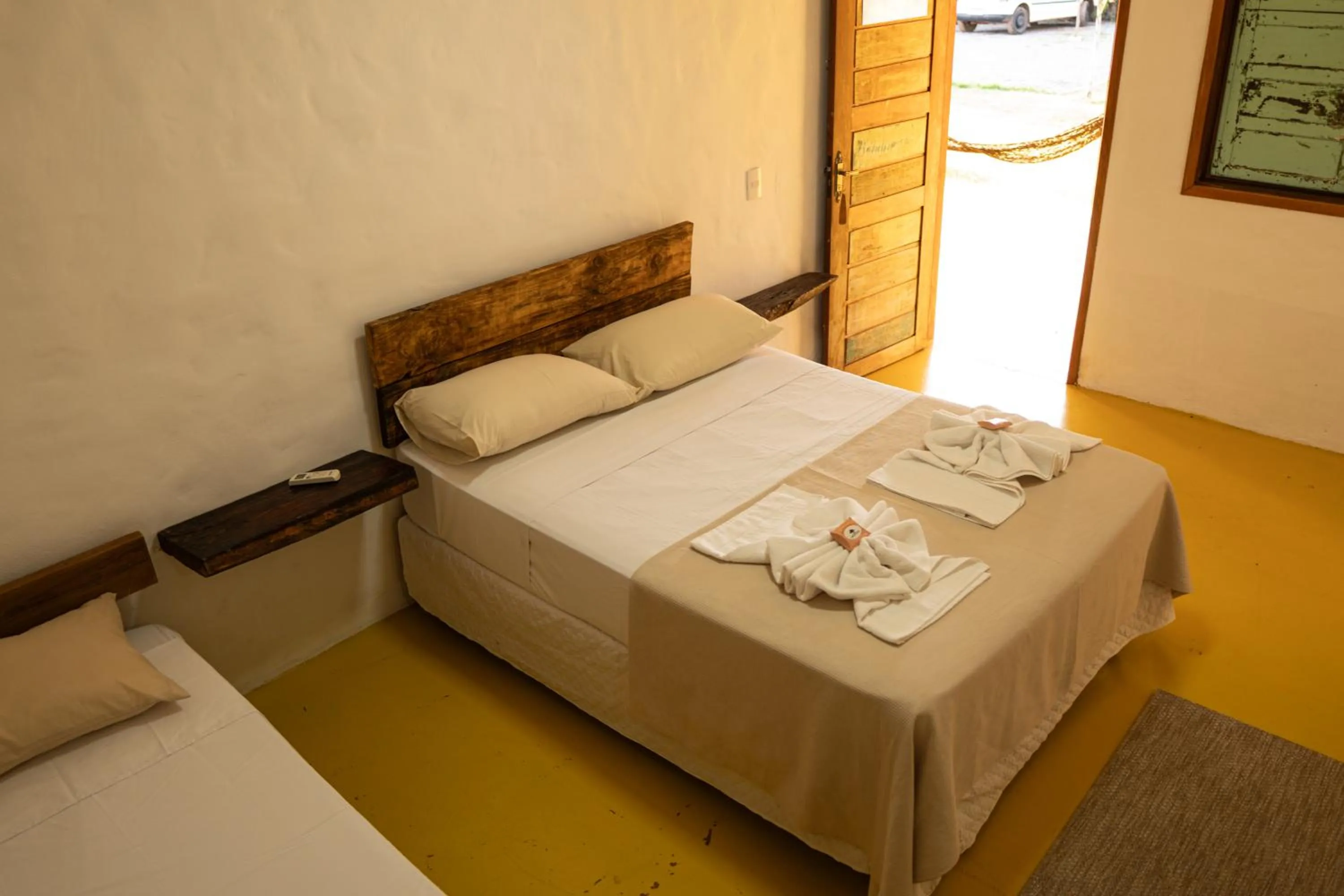 Bedroom, Bed in Pousada Aracuã