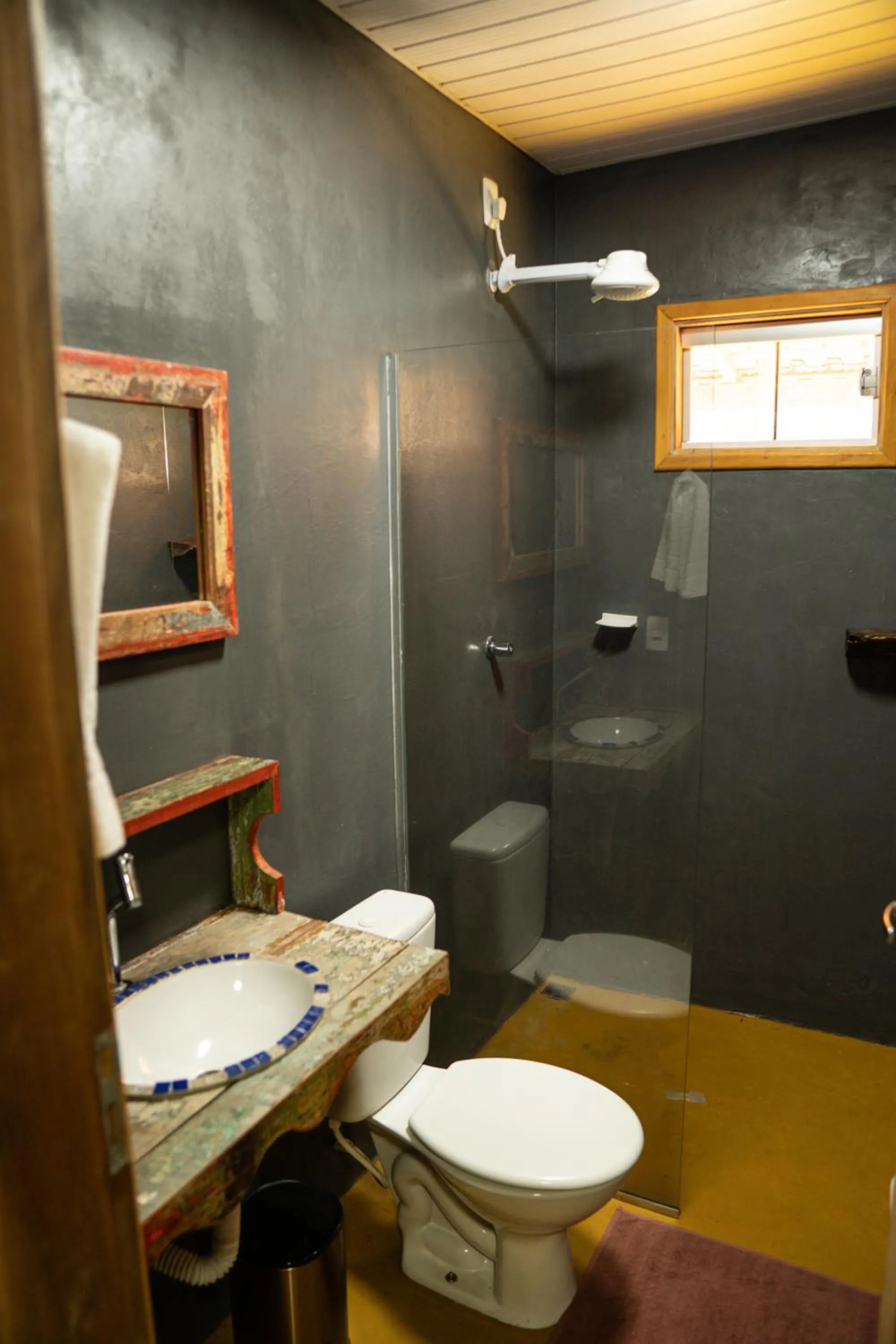 Bathroom in Pousada Aracuã