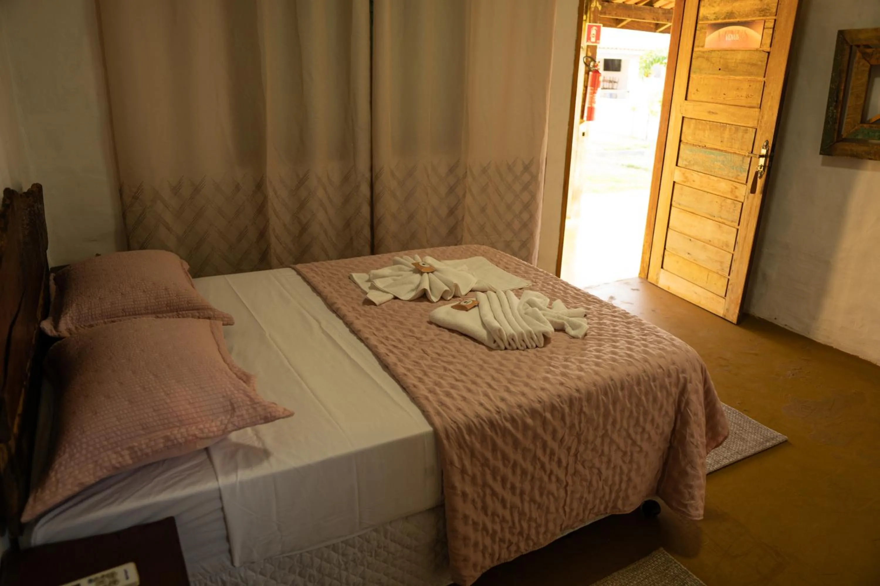 Bedroom, Bed in Pousada Aracuã