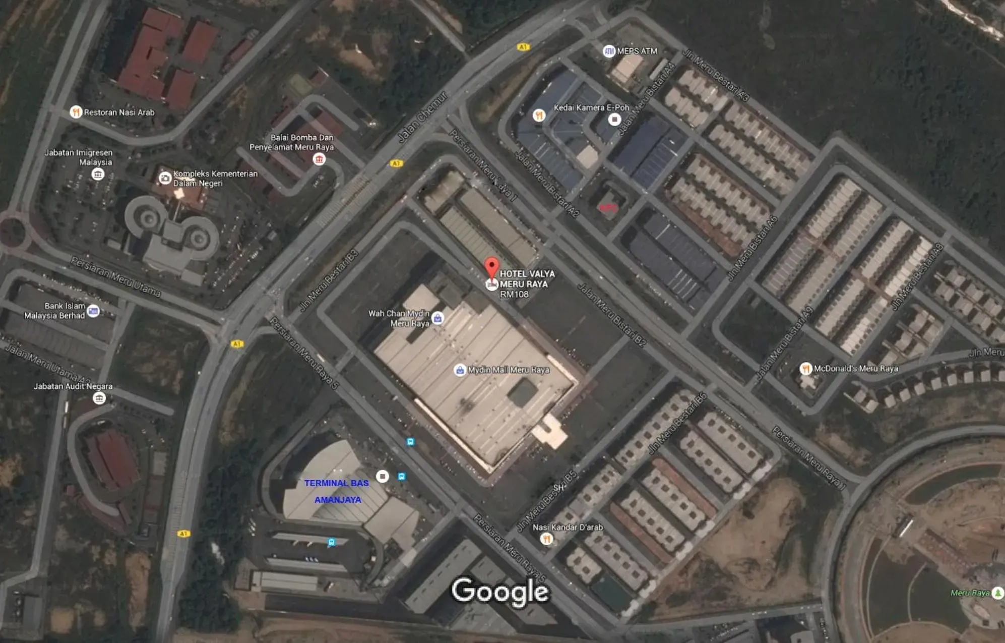 View (from property/room) in Valya Hotel, Ipoh View (from property/room) in Valya Hotel, Ipoh