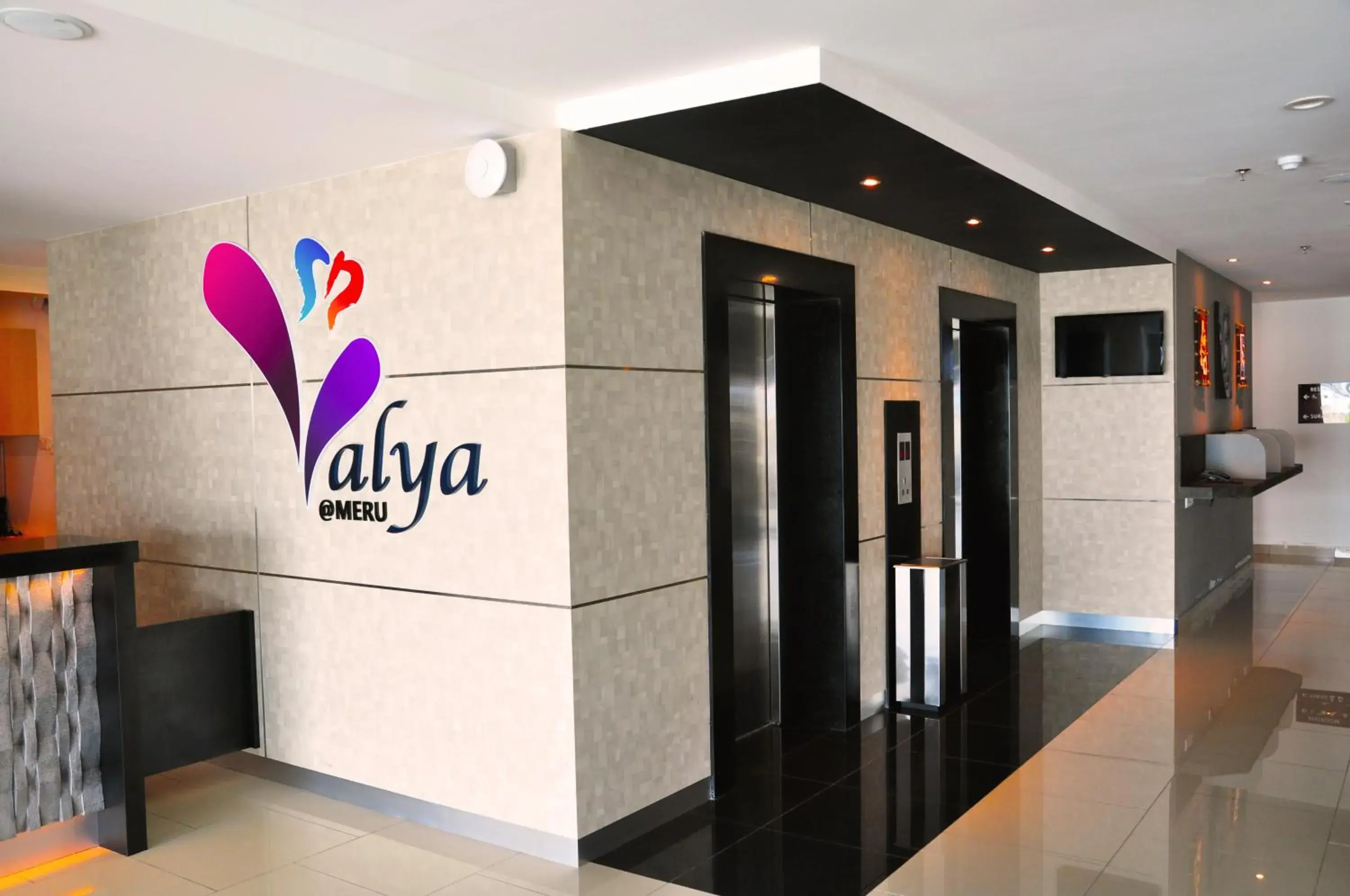 Lobby or reception in Valya Hotel, Ipoh Lobby or reception in Valya Hotel, Ipoh