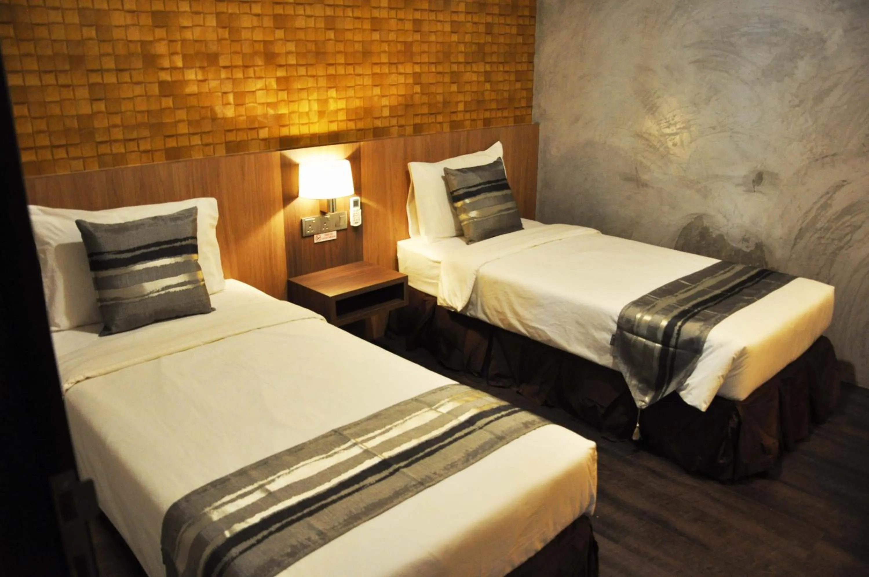 Bedroom, Bed in Valya Hotel, Ipoh