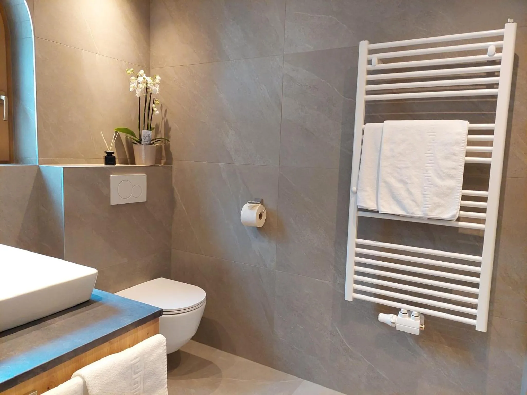 Shower in Haus Rene