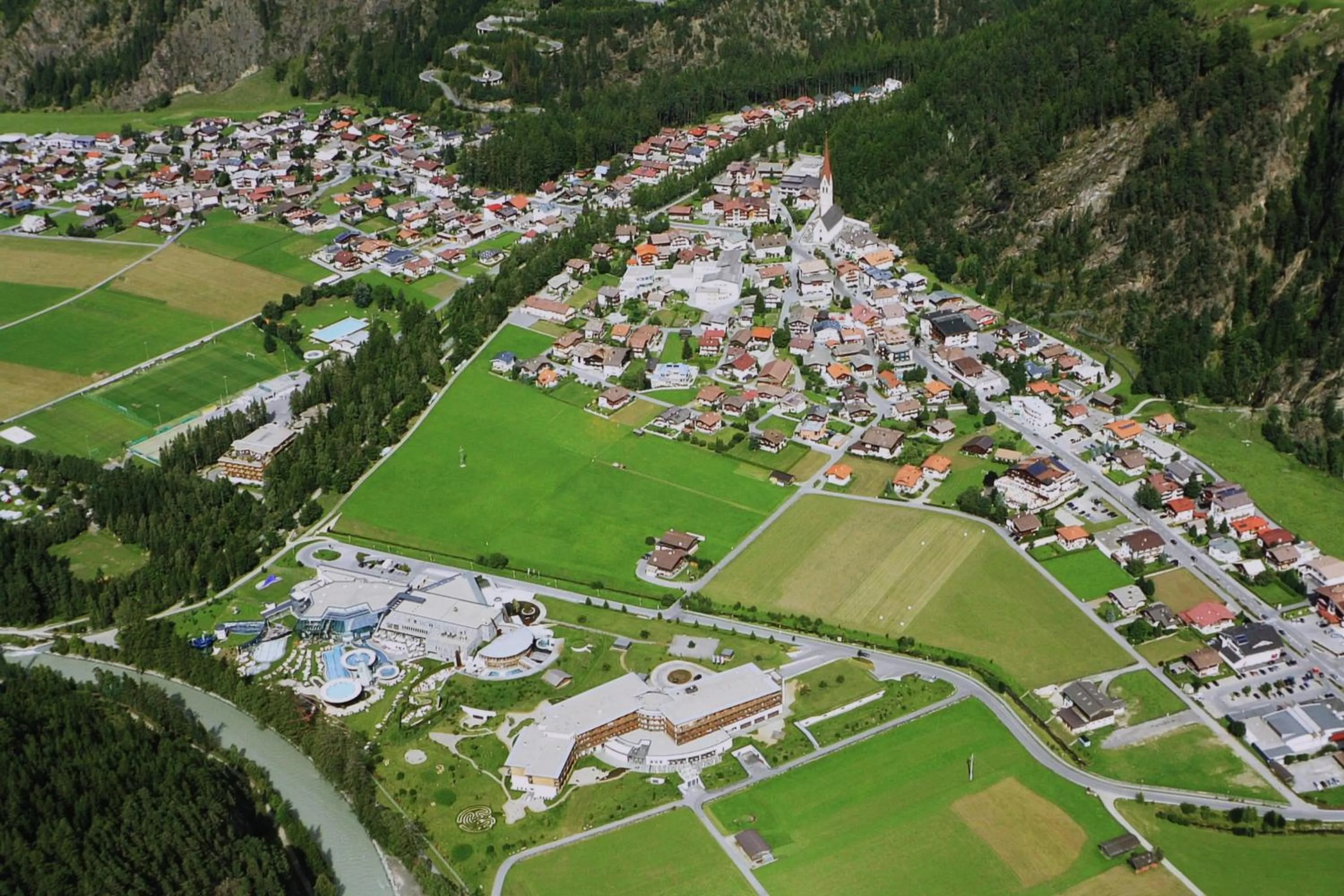 Bird's eye view in Haus Rene