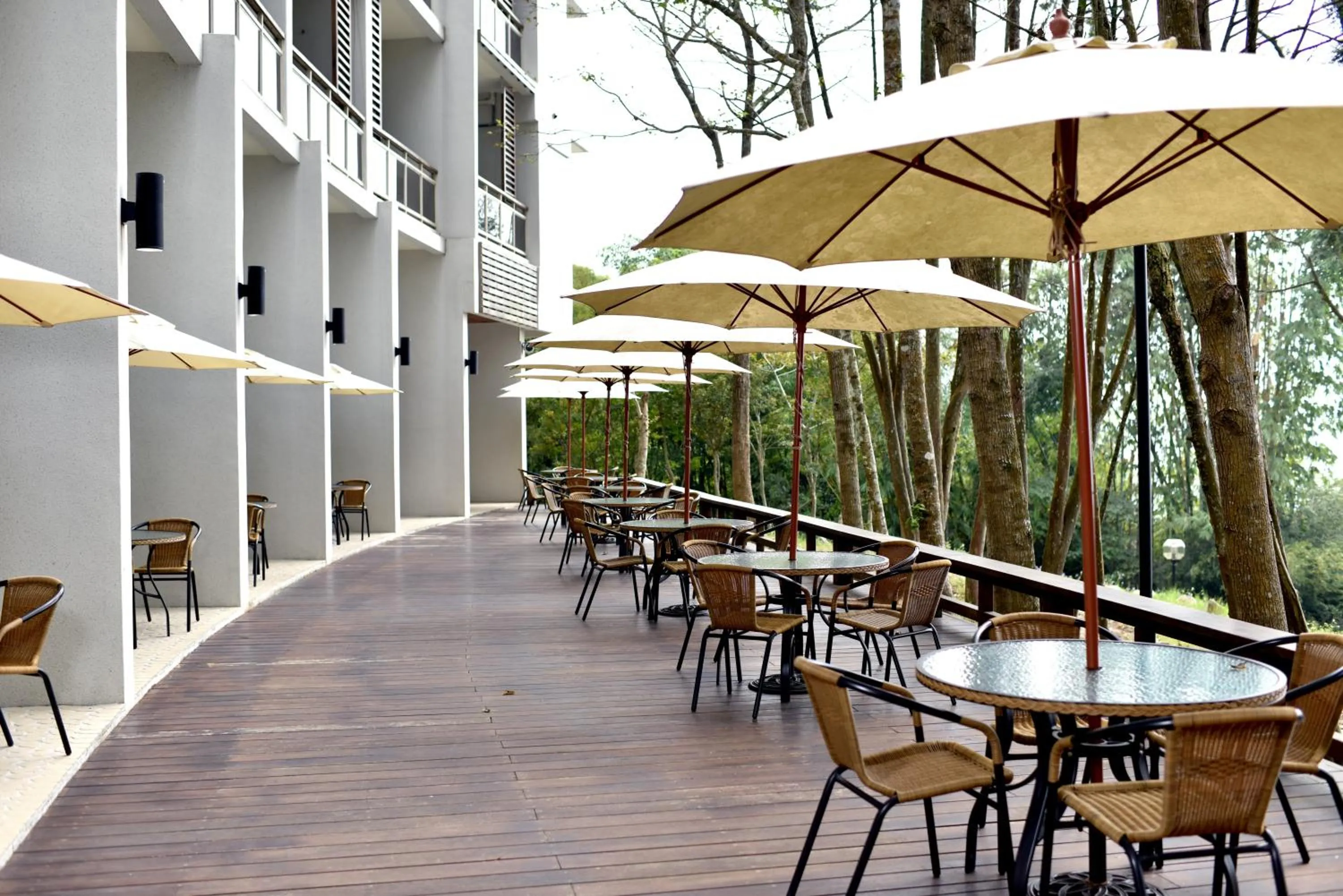 Patio in Sun Moon Lake Bamboo Rock Garden