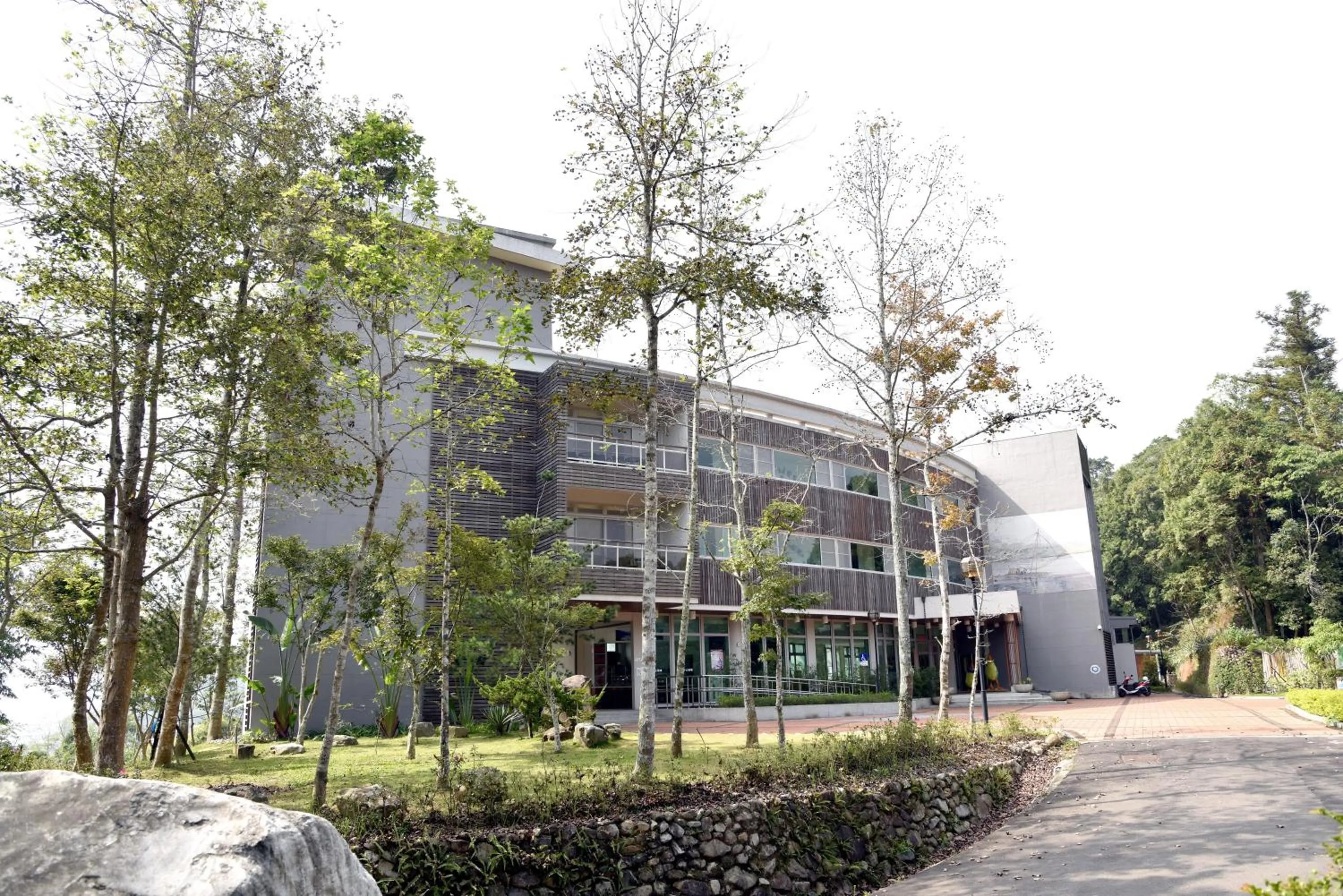 Facade/entrance in Sun Moon Lake Bamboo Rock Garden