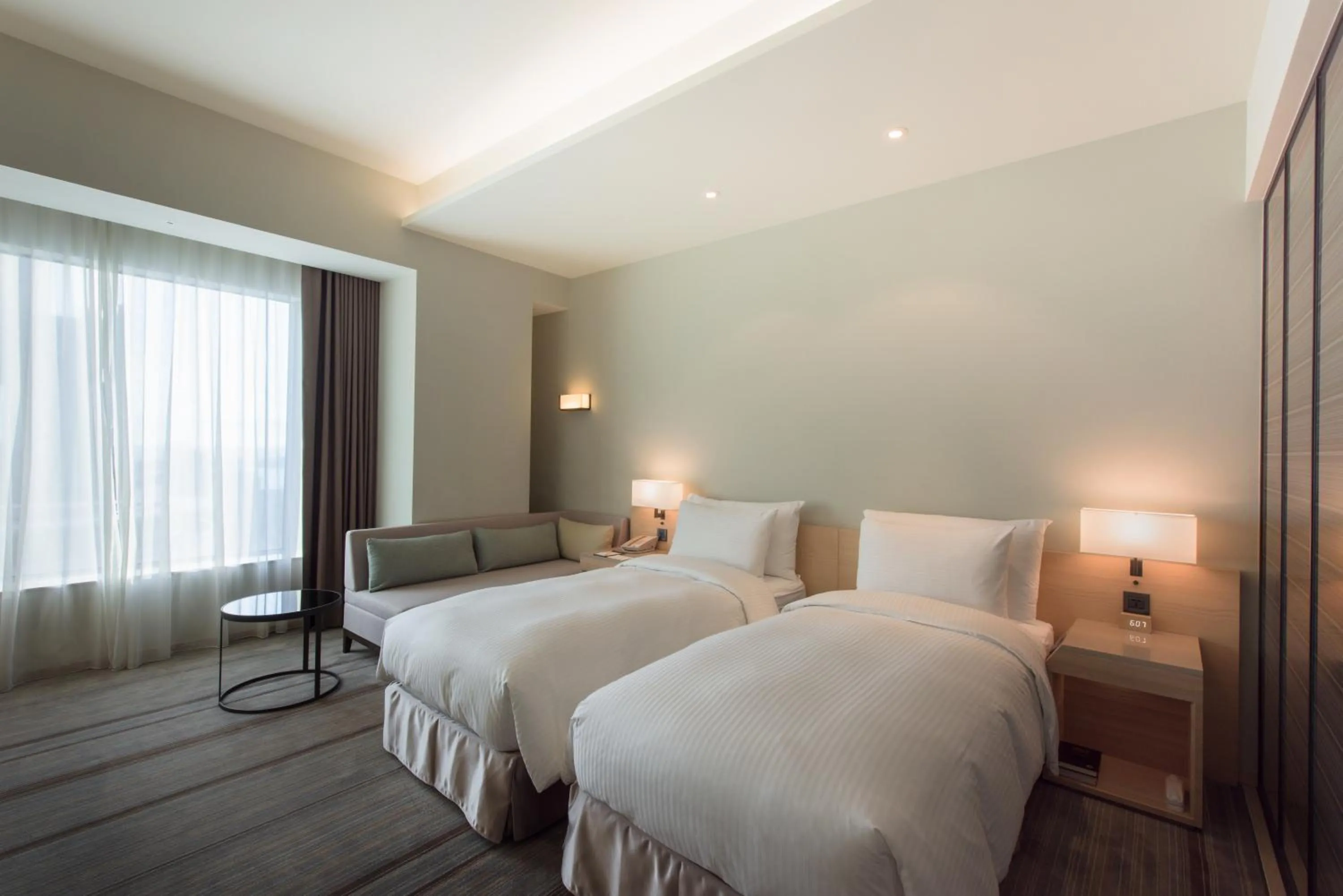 Bed in Hotel COZZI Zhongshan Kaohsiung