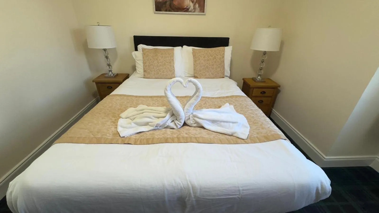 Bedroom, Bed in The Waverley Guest House