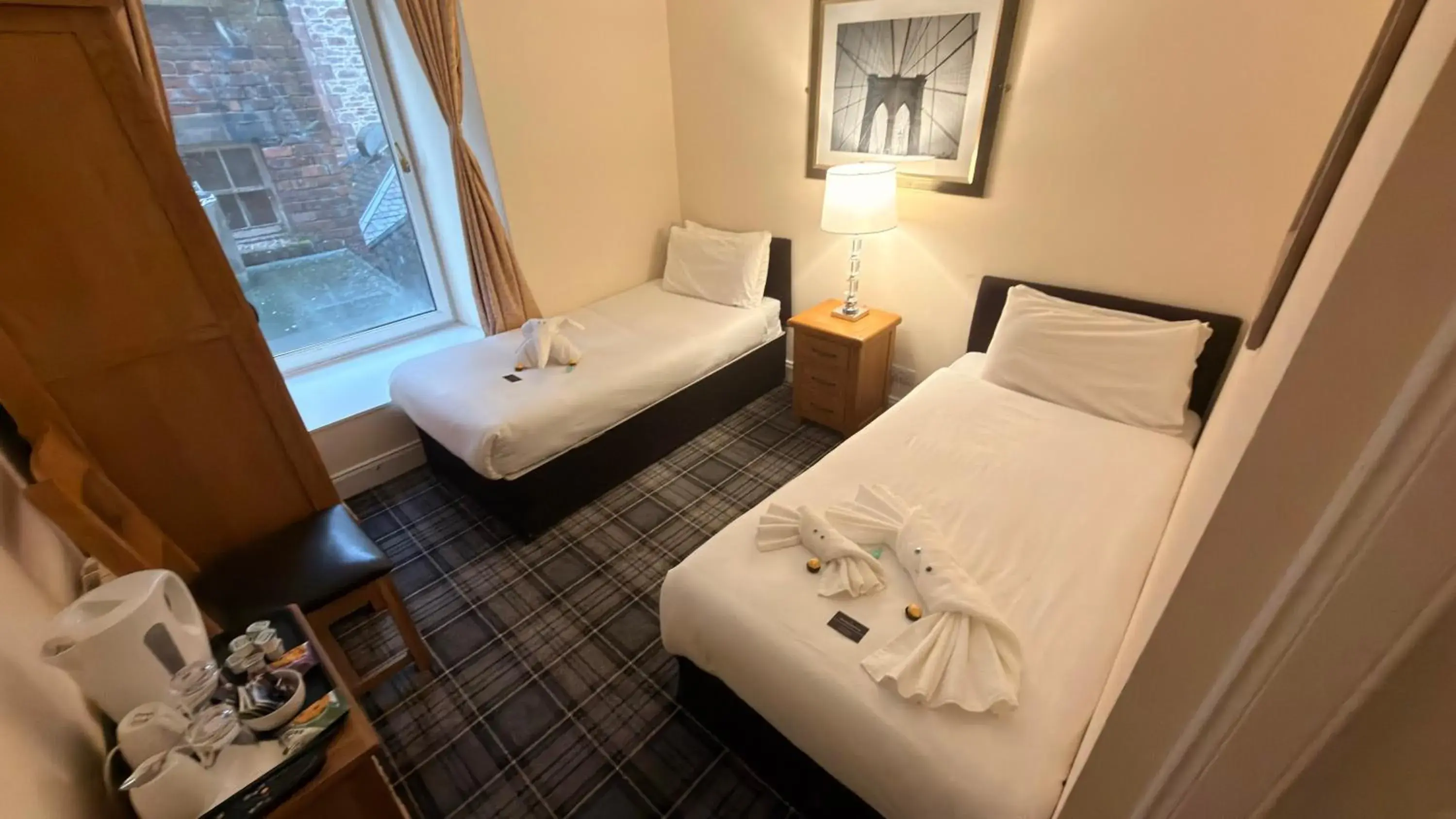 Bed in The Waverley Guest House Bed in The Waverley Guest House