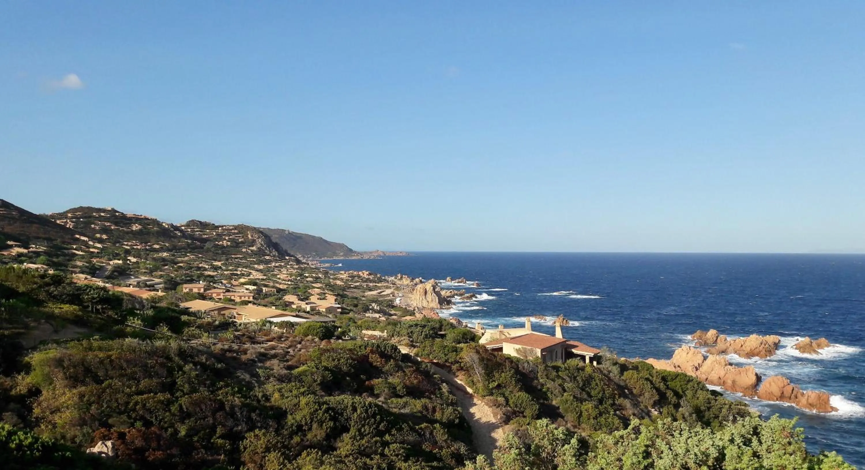 Natural landscape in Residence with swimming-pool in Costa Paradiso, apartments 6 beds with private outdoor area