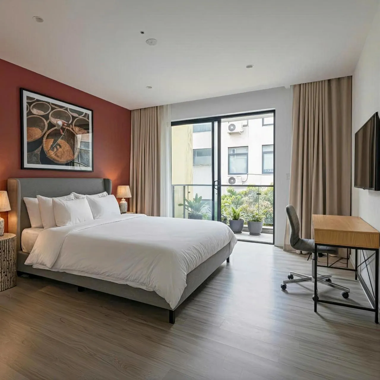 Photo of the whole room, Bed in Centraltique Veranda Living
