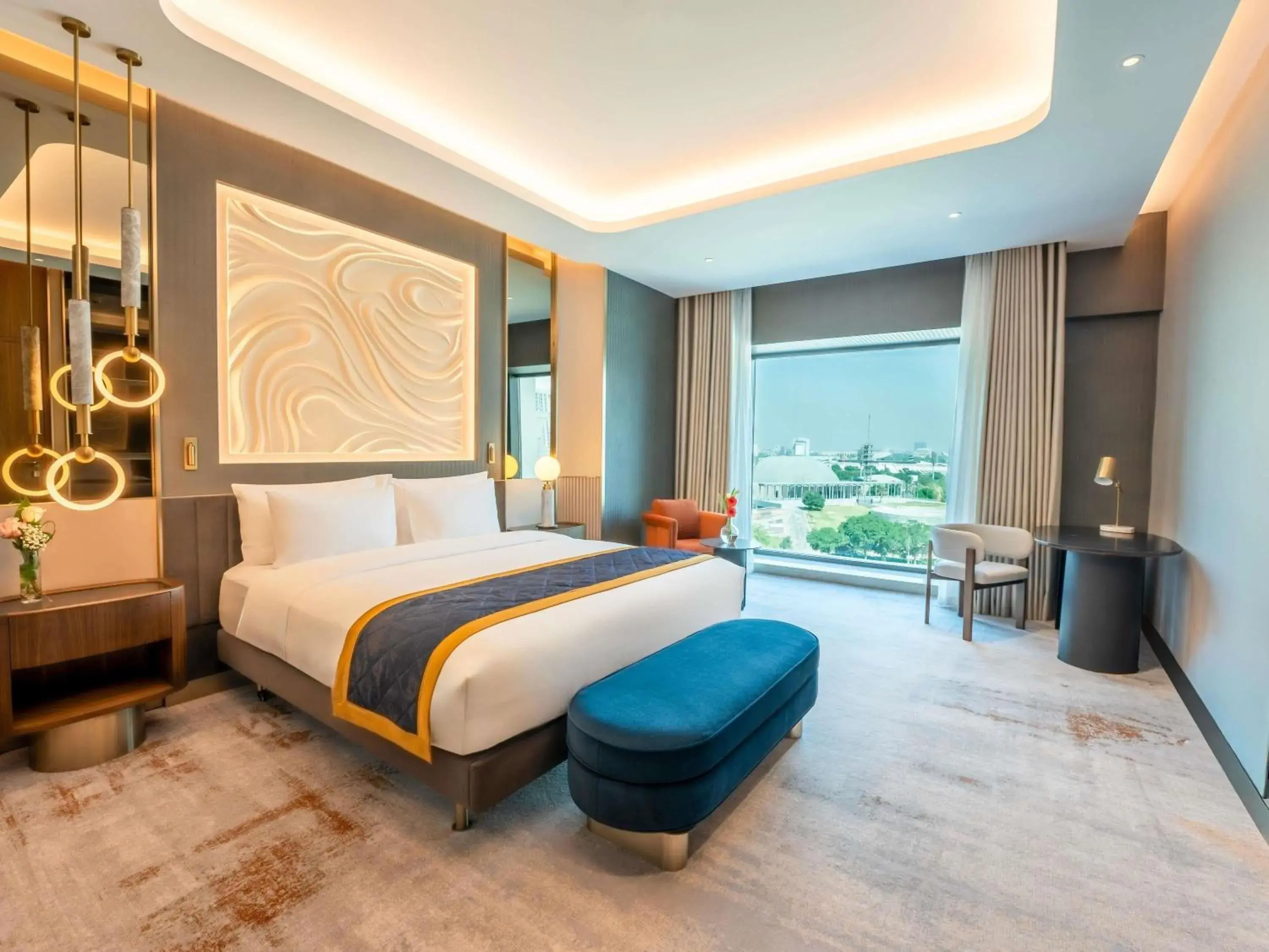Superior Room with One King-size Bed in Movenpick Hotel Al Zaytoon Baghdad Superior Room with One King-size Bed in Movenpick Hotel Al Zaytoon Baghdad