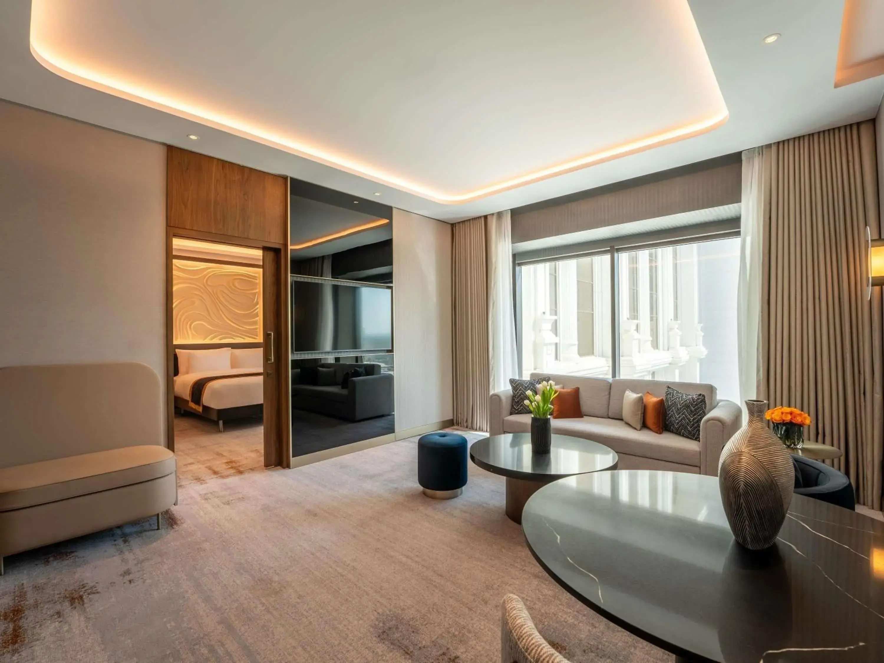 Executive Junior Suite with One King-size Bed in Movenpick Hotel Al Zaytoon Baghdad Executive Junior Suite with One King-size Bed in Movenpick Hotel Al Zaytoon Baghdad