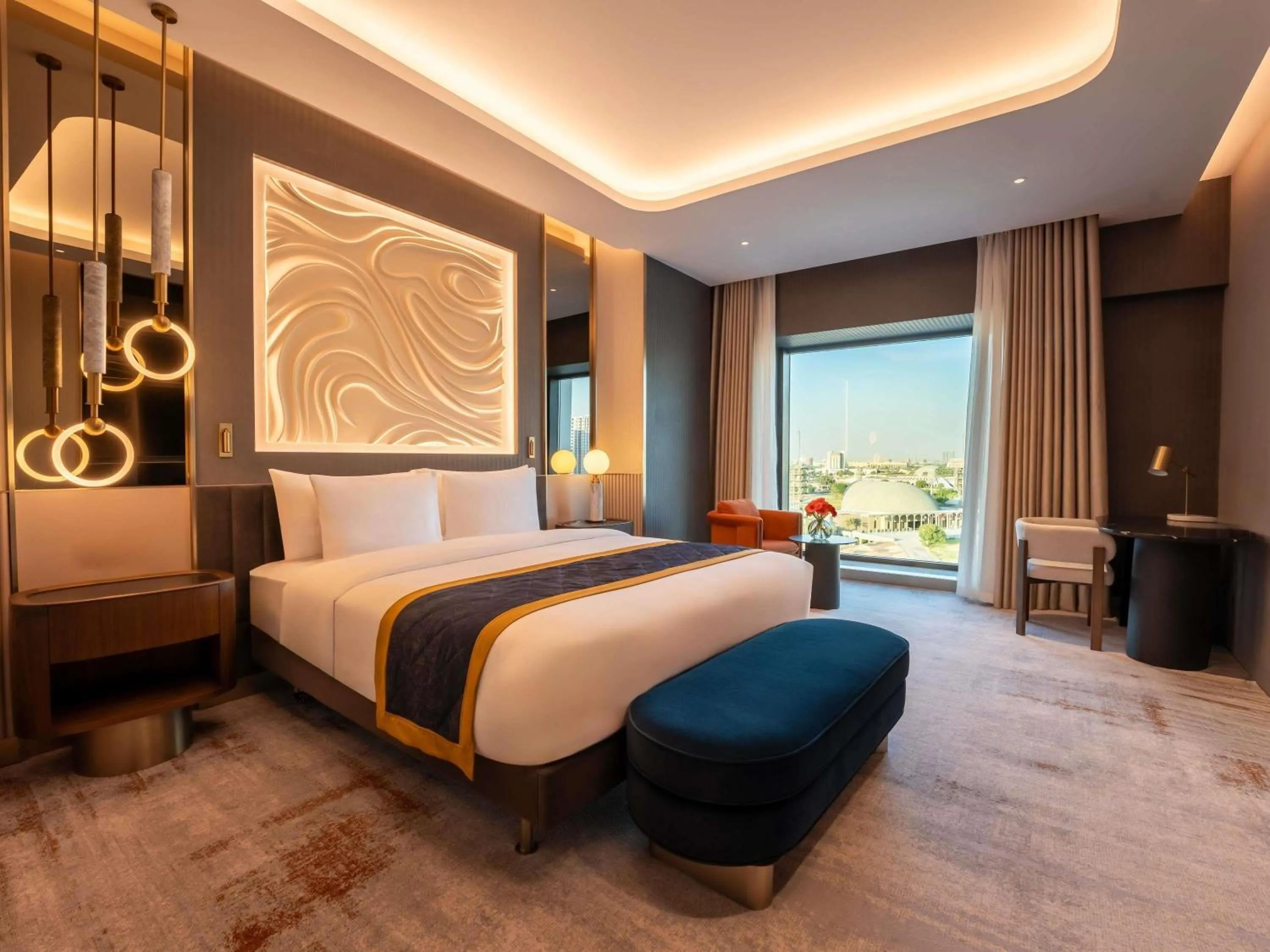 Deluxe Room with King Bed in Movenpick Hotel Al Zaytoon Baghdad