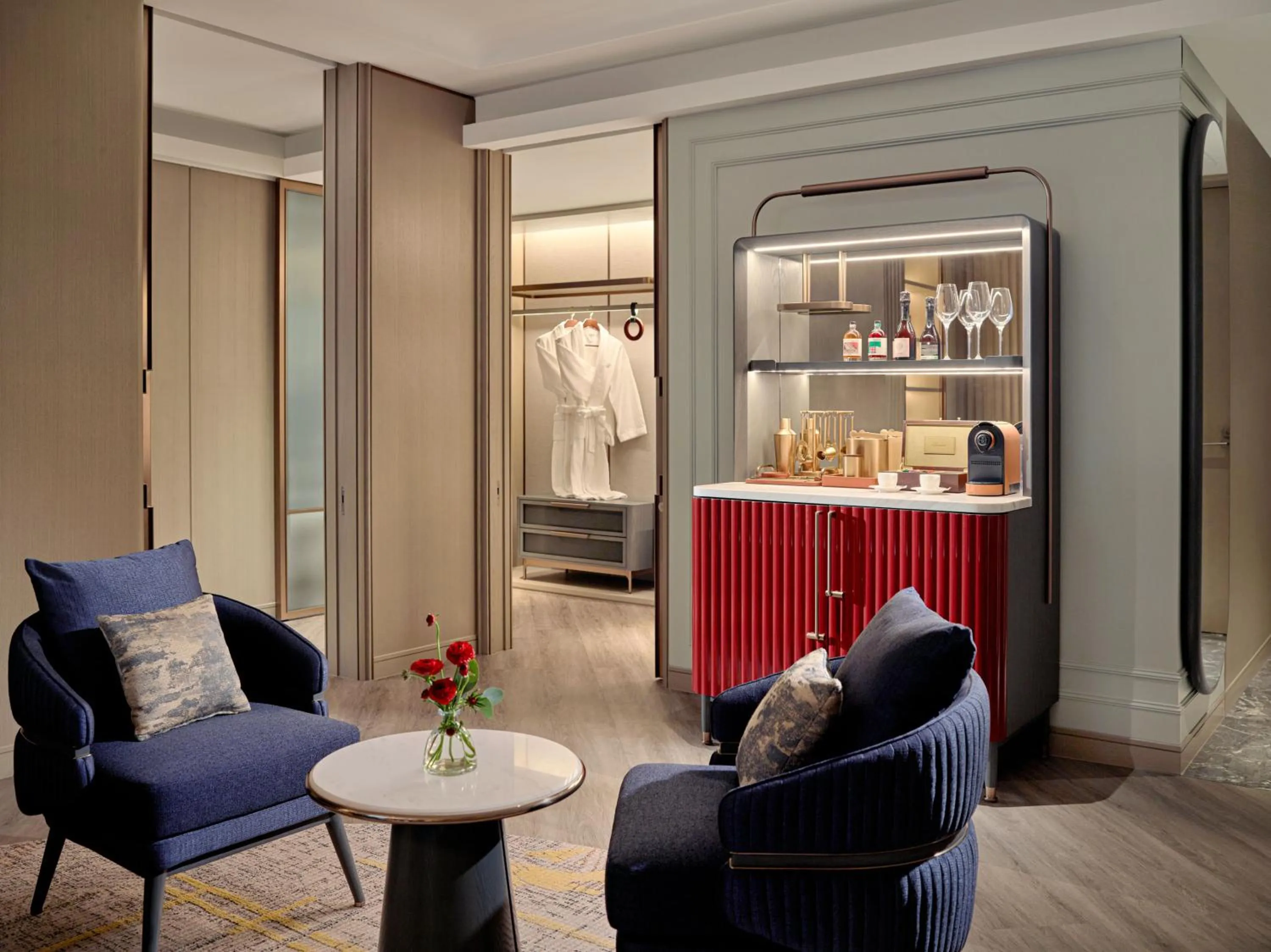 Living room in Fairmont Hanoi