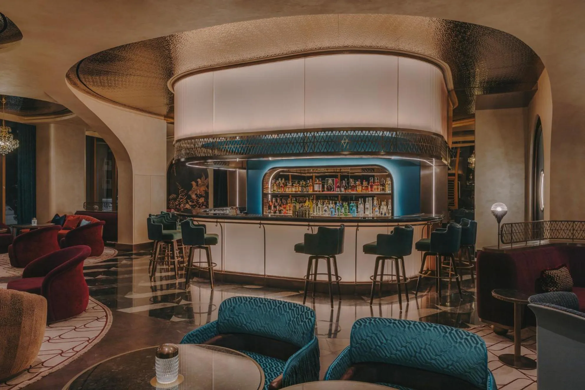 Lounge or bar in Fairmont Hanoi