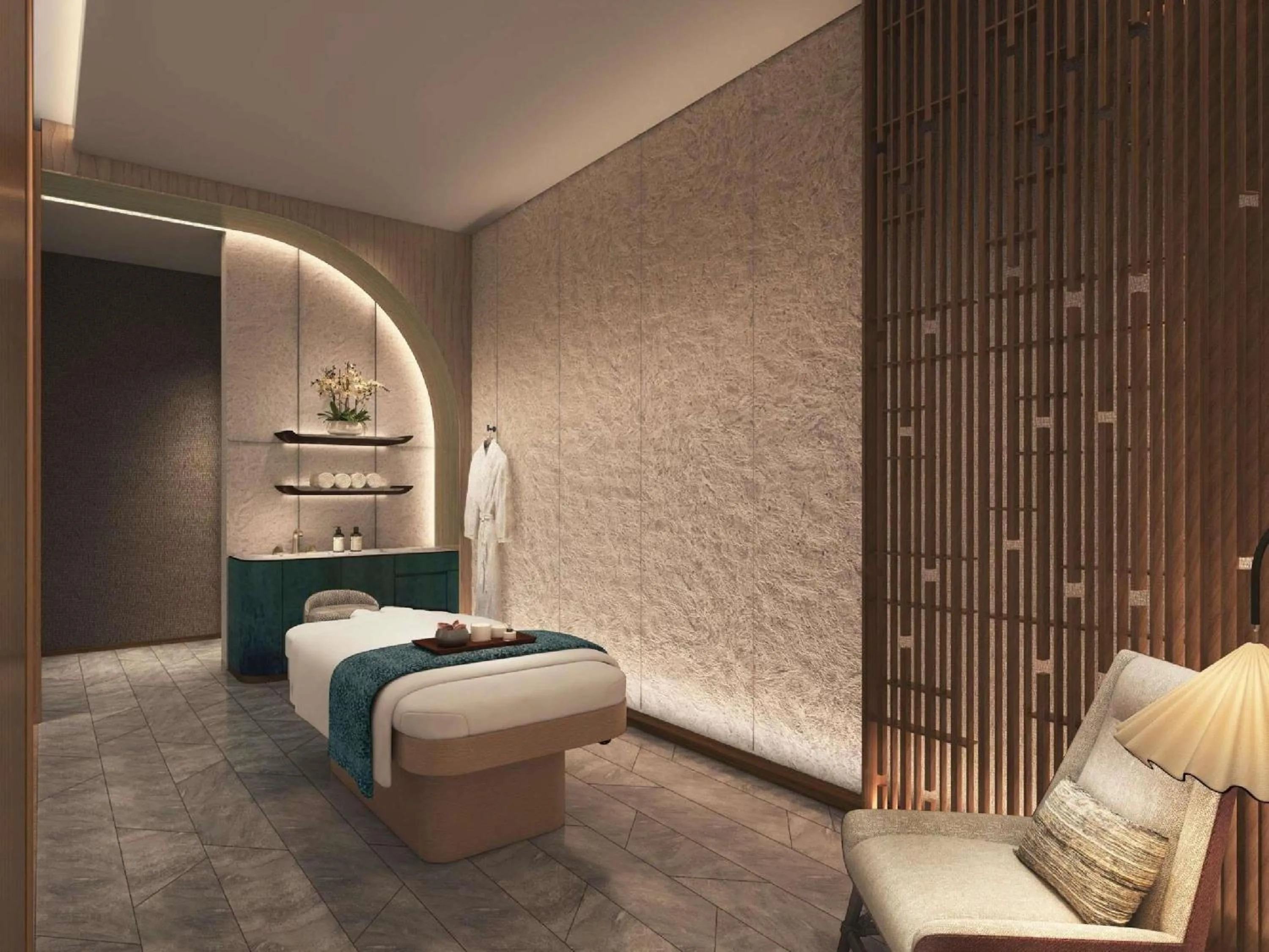 Spa and wellness centre/facilities, Bed in Fairmont Hanoi