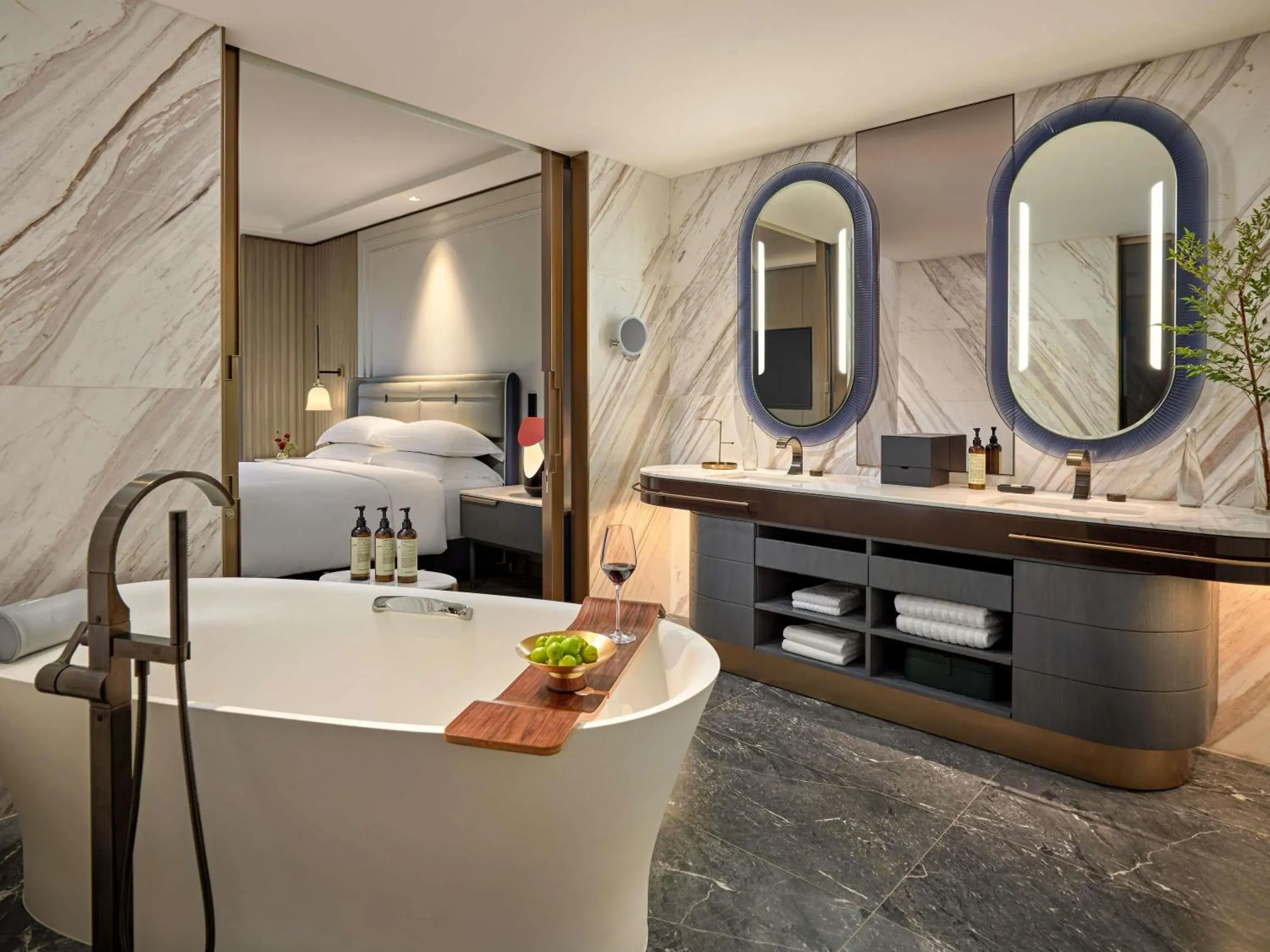 Bedroom in Fairmont Hanoi Bedroom in Fairmont Hanoi