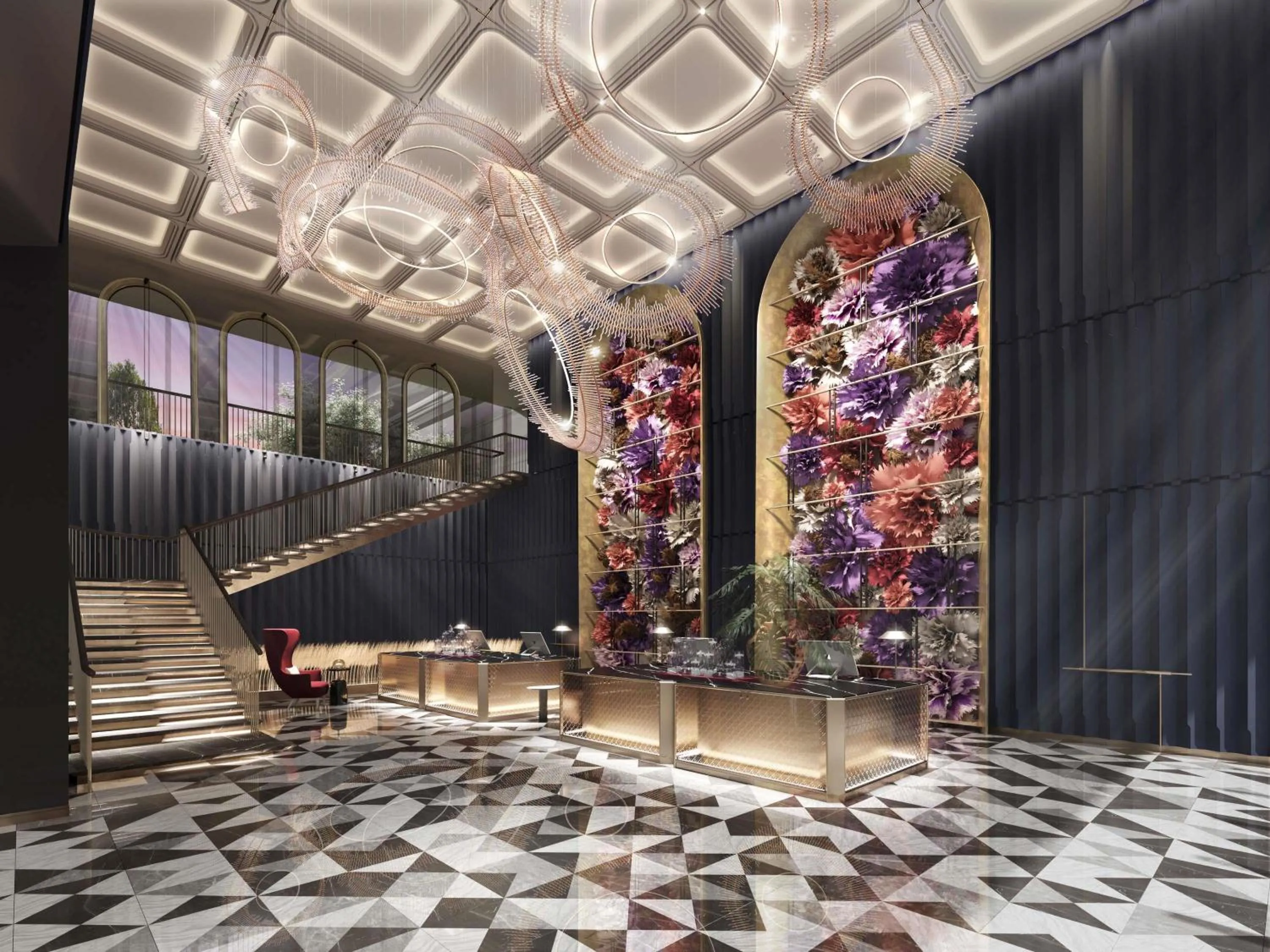 Property building in Fairmont Hanoi