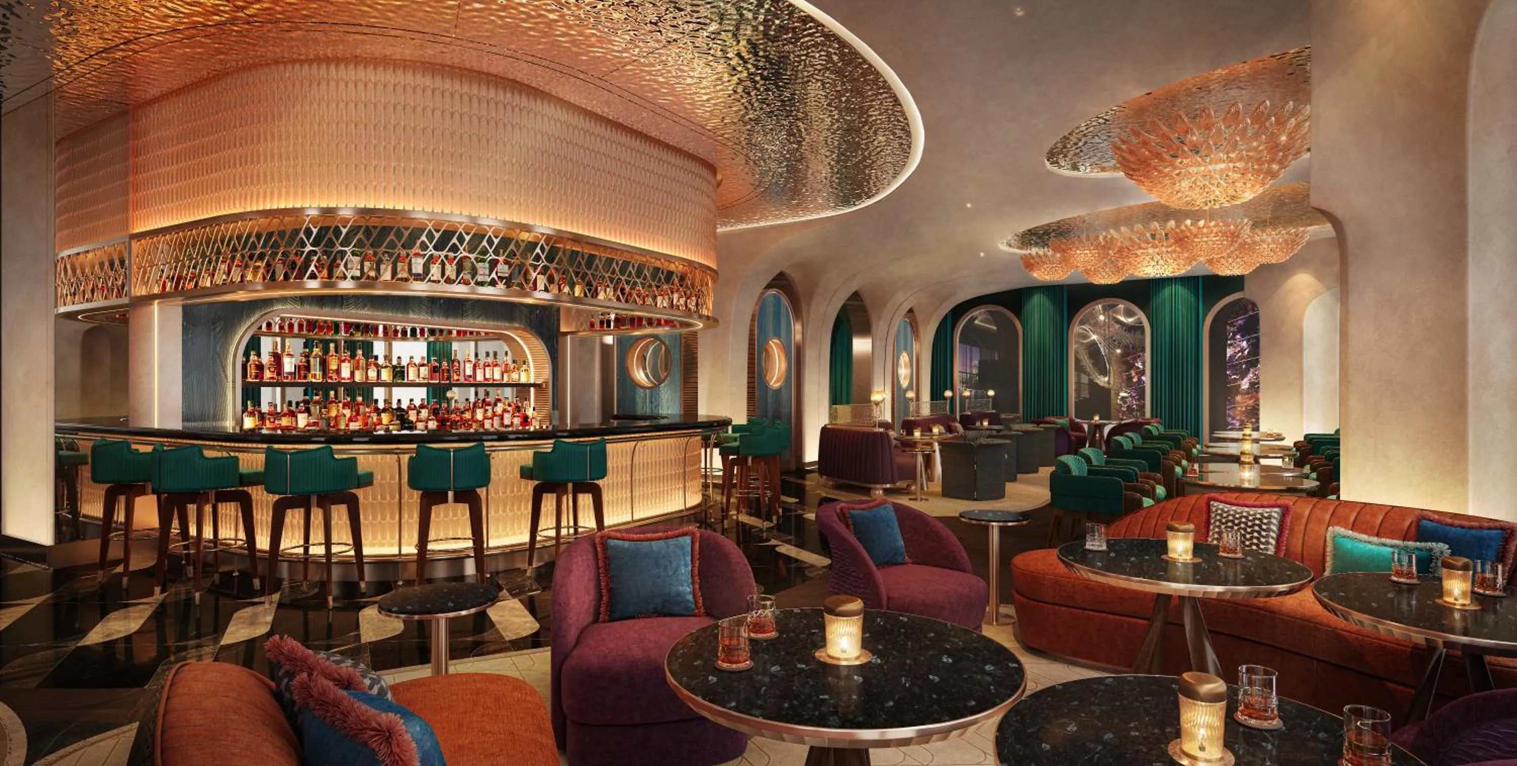 Lounge or bar in Fairmont Hanoi