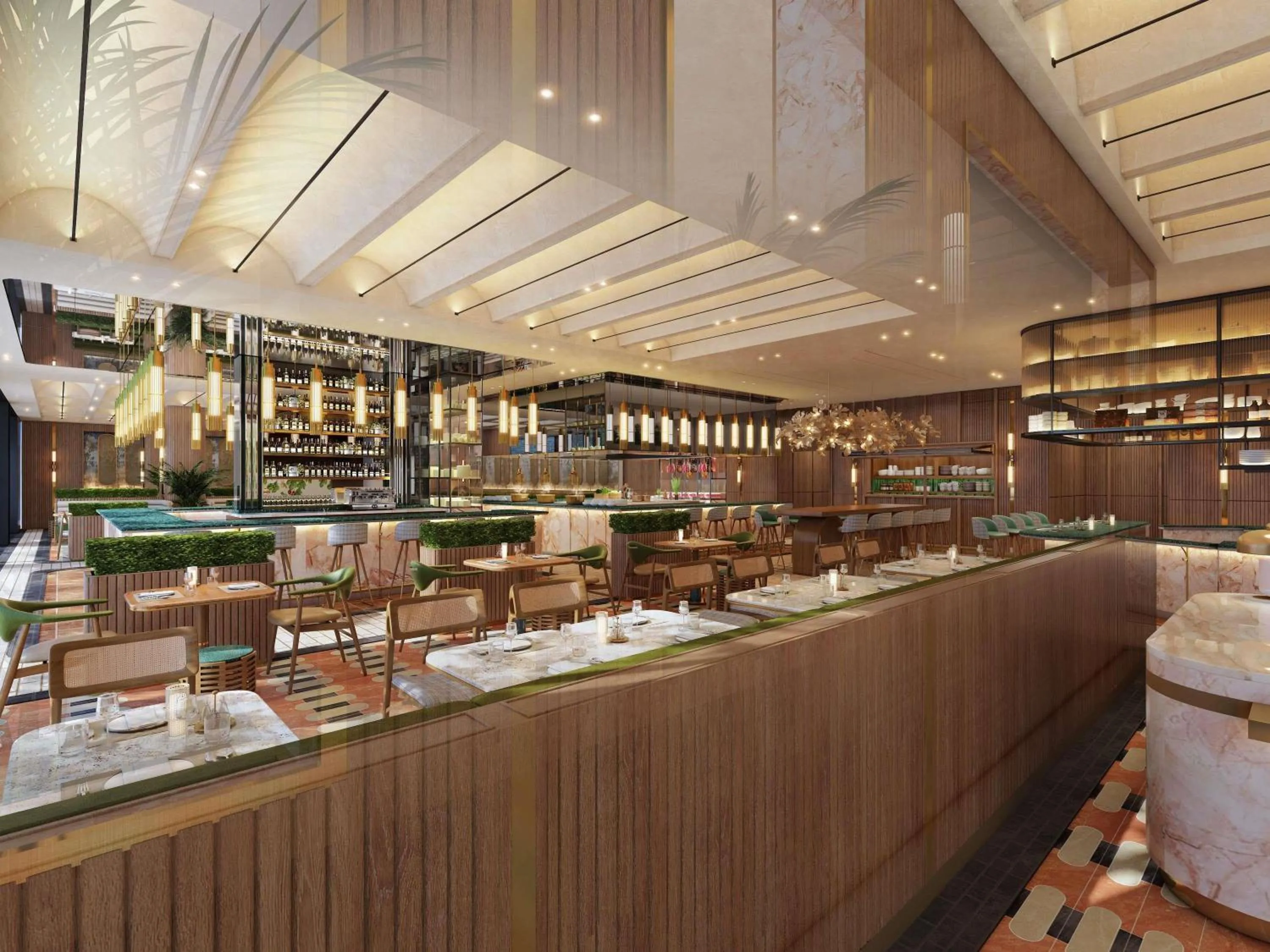 Restaurant/places to eat in Fairmont Hanoi