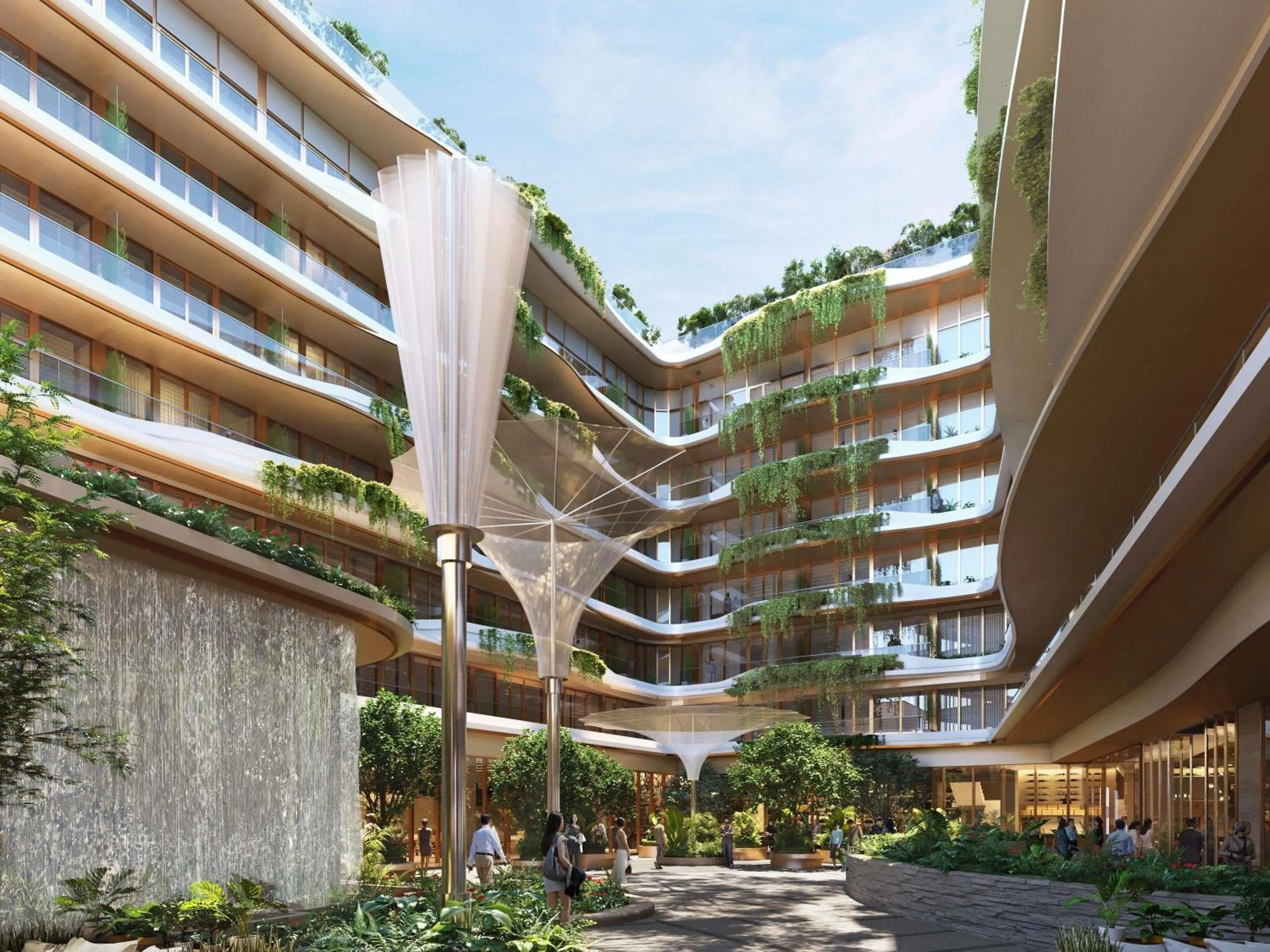 Property building in Fairmont Hanoi