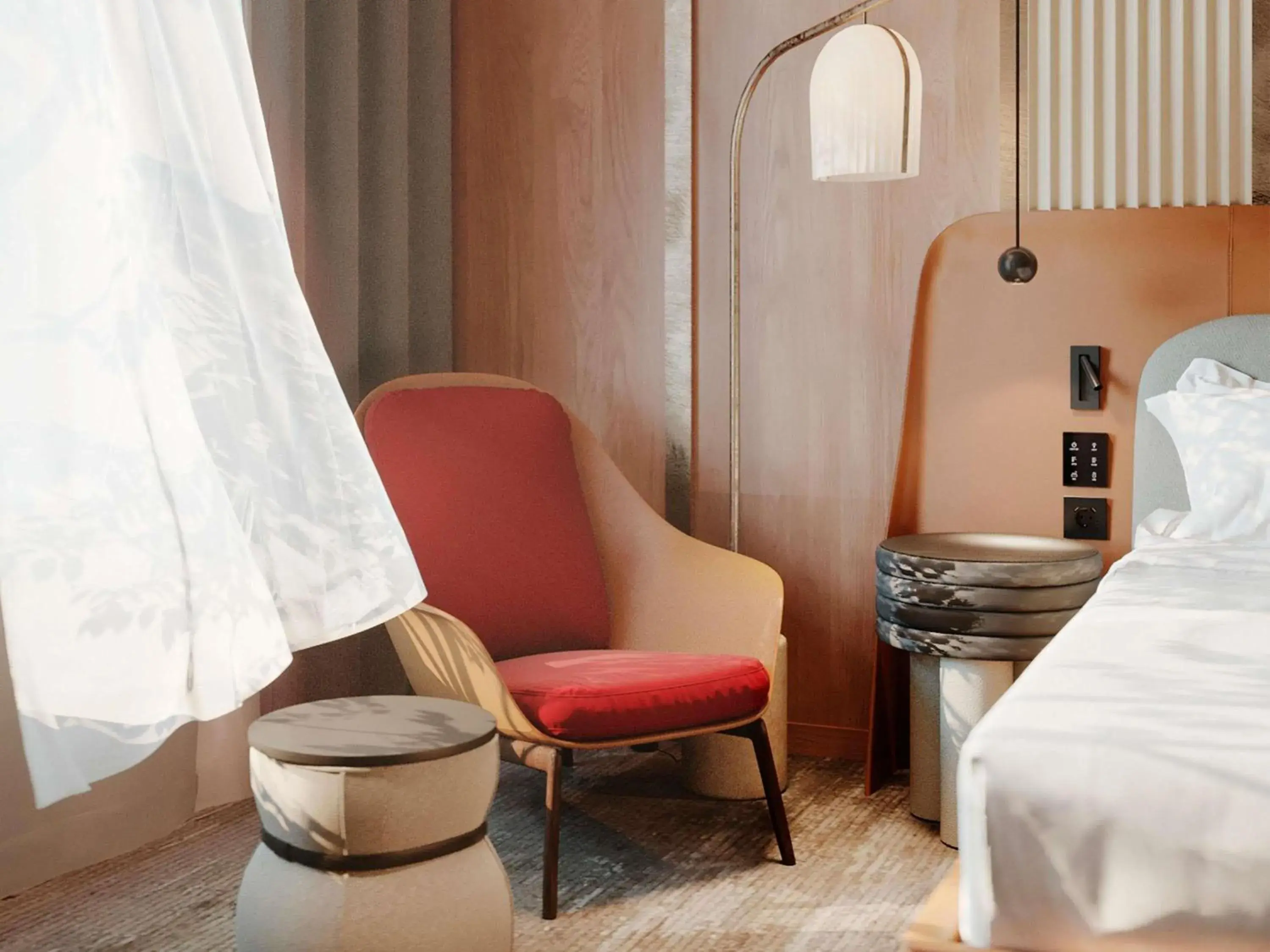 Superior Room with One King-size Bed in Mövenpick Yerevan Superior Room with One King-size Bed in Mövenpick Yerevan
