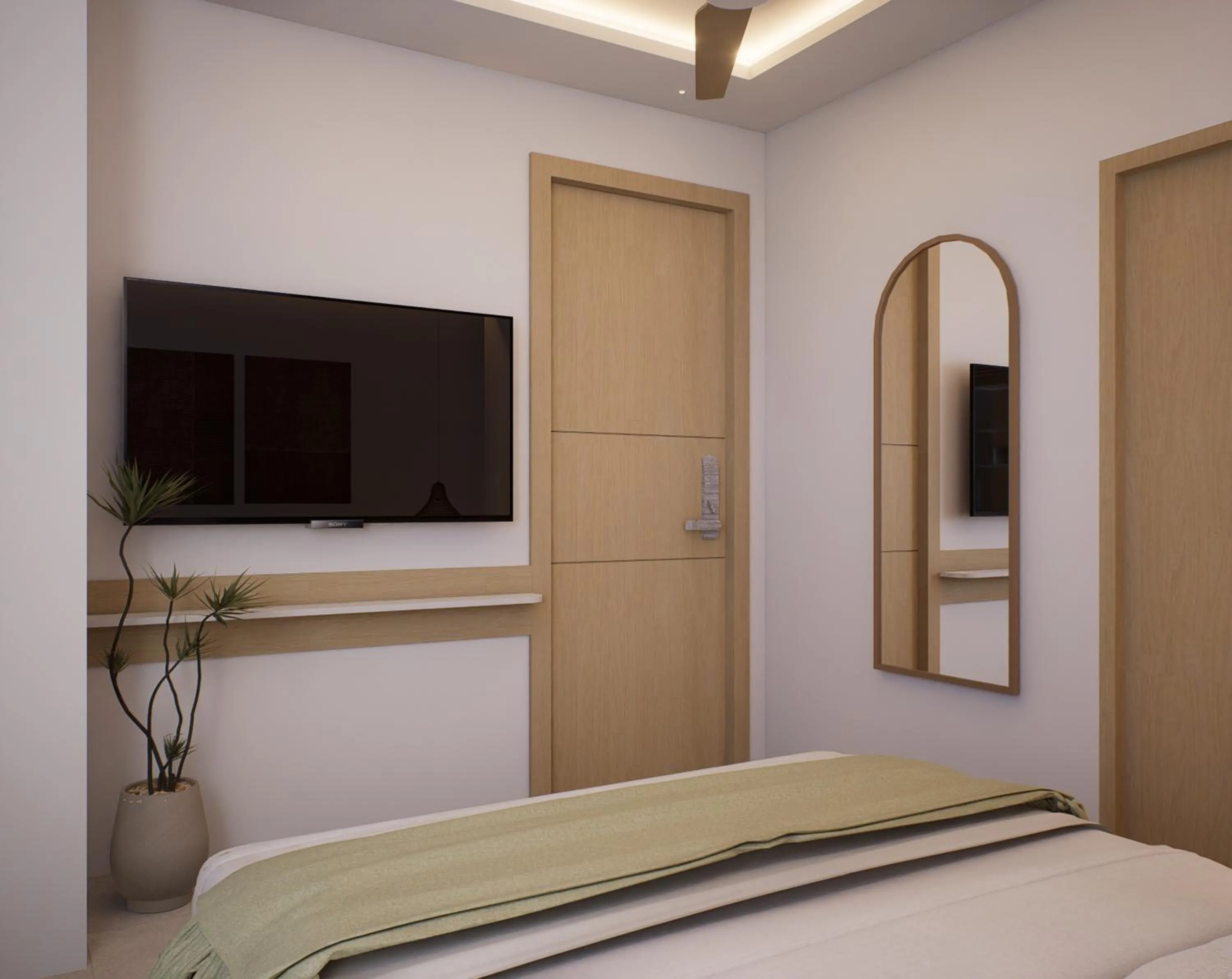Bedroom, Bed in Considero Hotels Maldives - Thoddoo