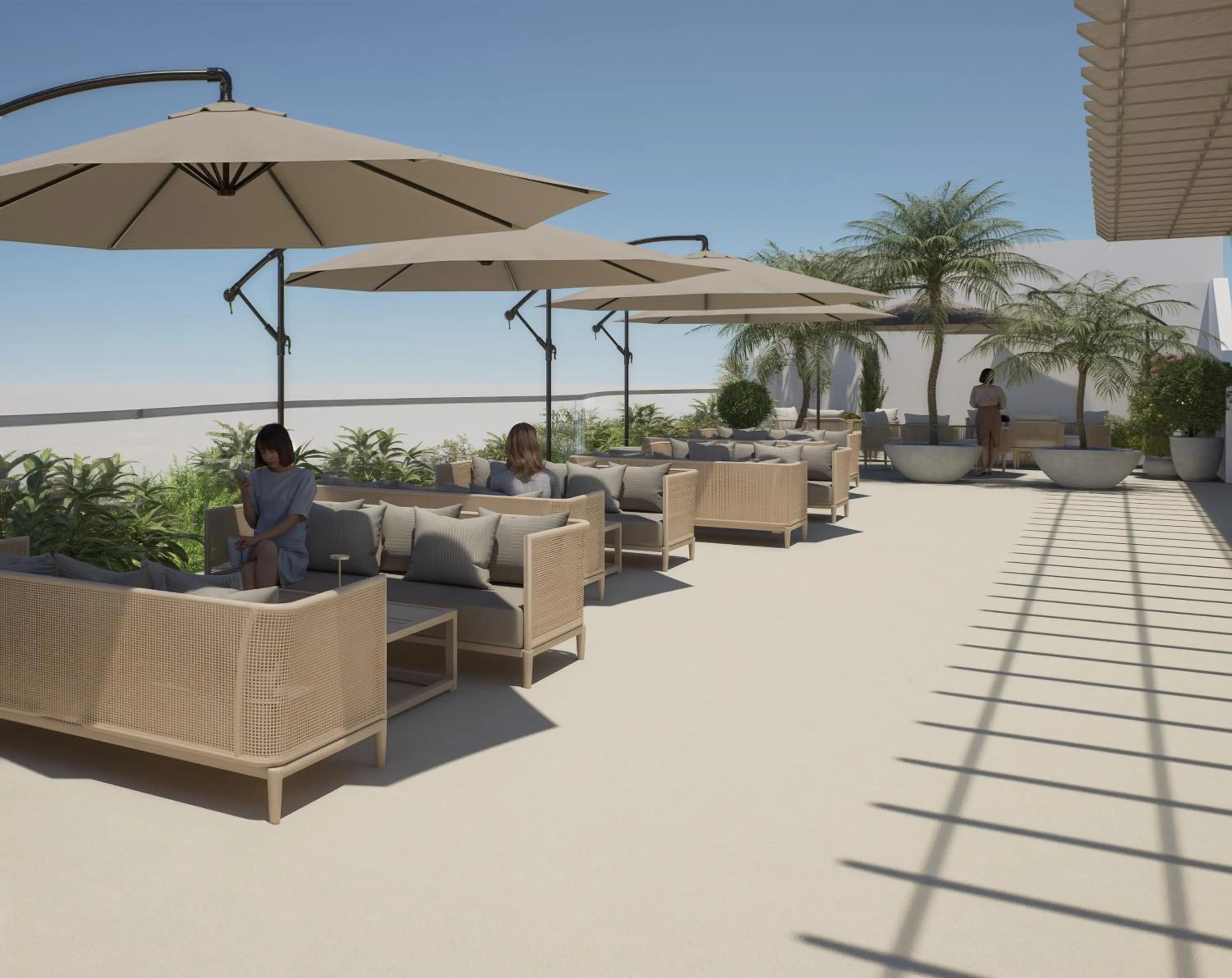 Balcony/Terrace in Considero Hotels Maldives - Thoddoo