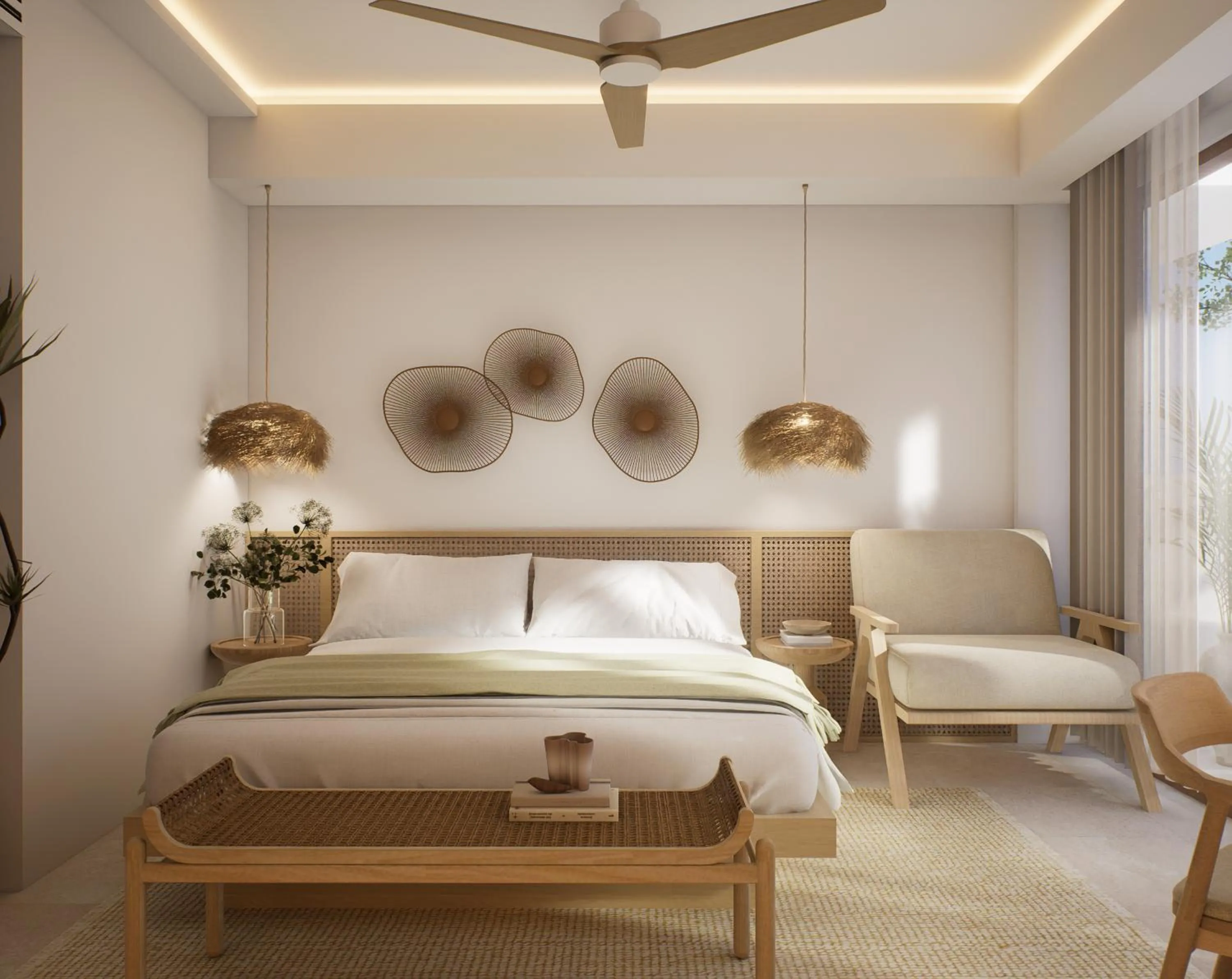 Bedroom, Bed in Considero Hotels Maldives - Thoddoo