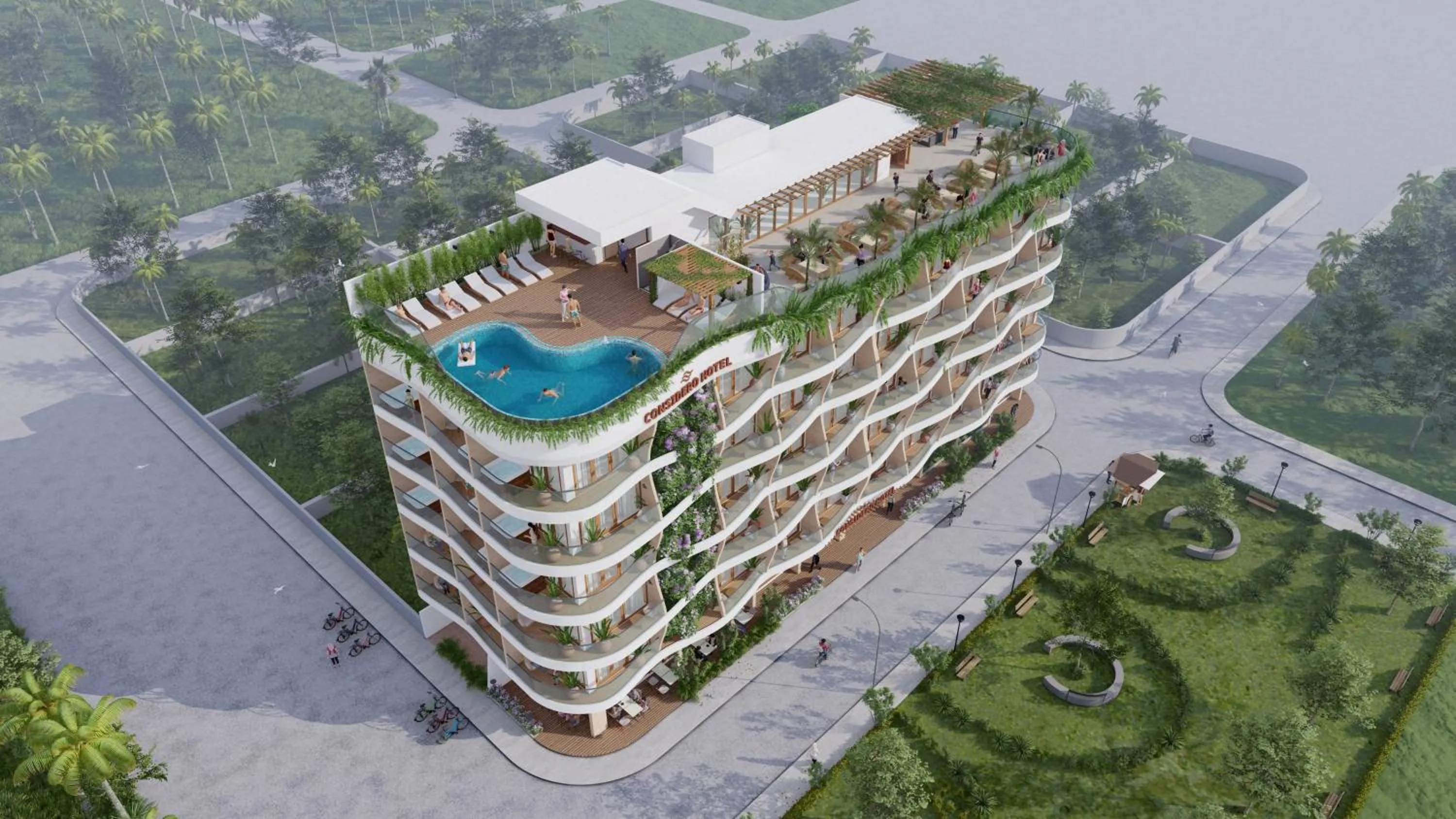 Property building in Considero Hotels Maldives - Thoddoo