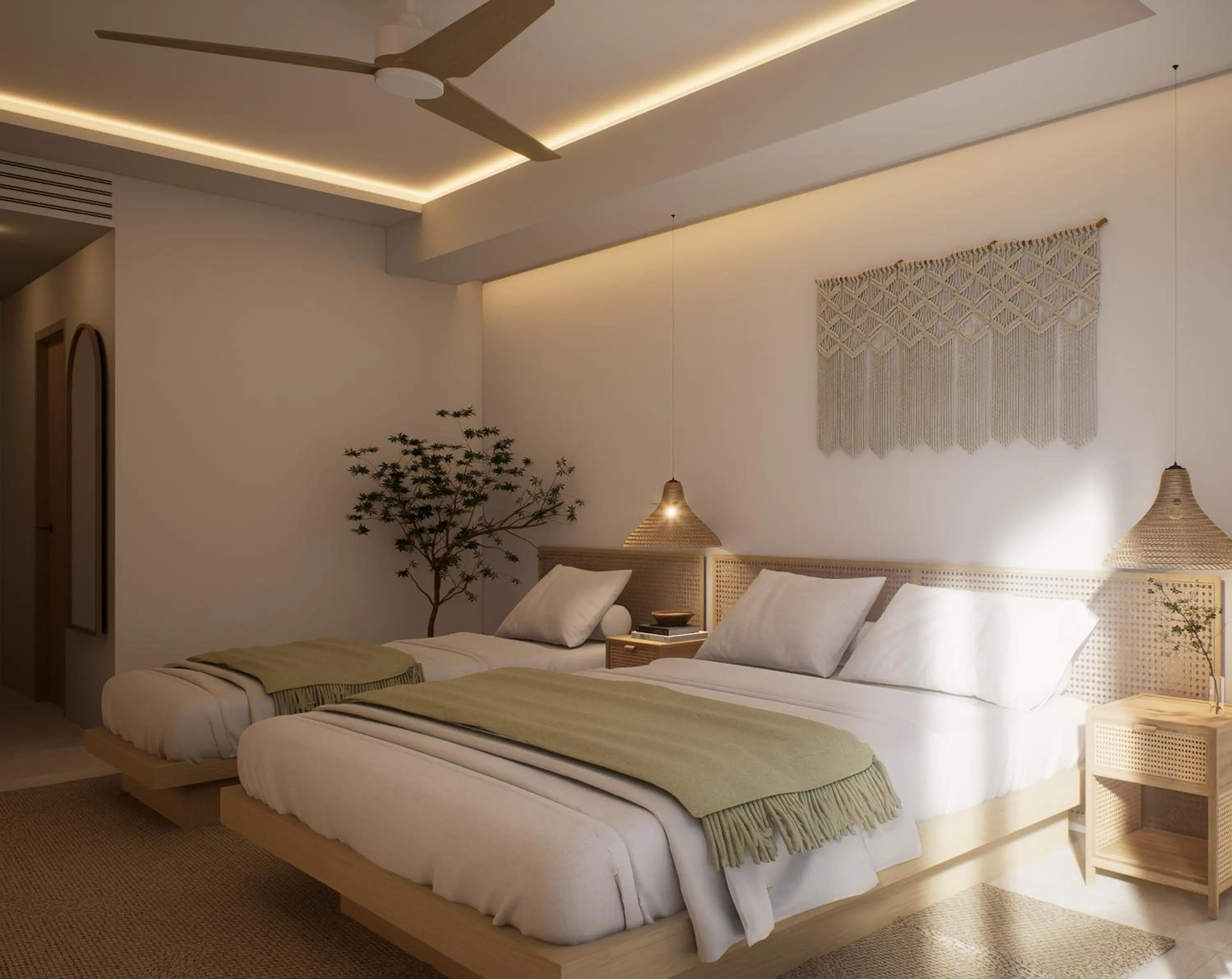 Bedroom, Bed in Considero Hotels Maldives - Thoddoo