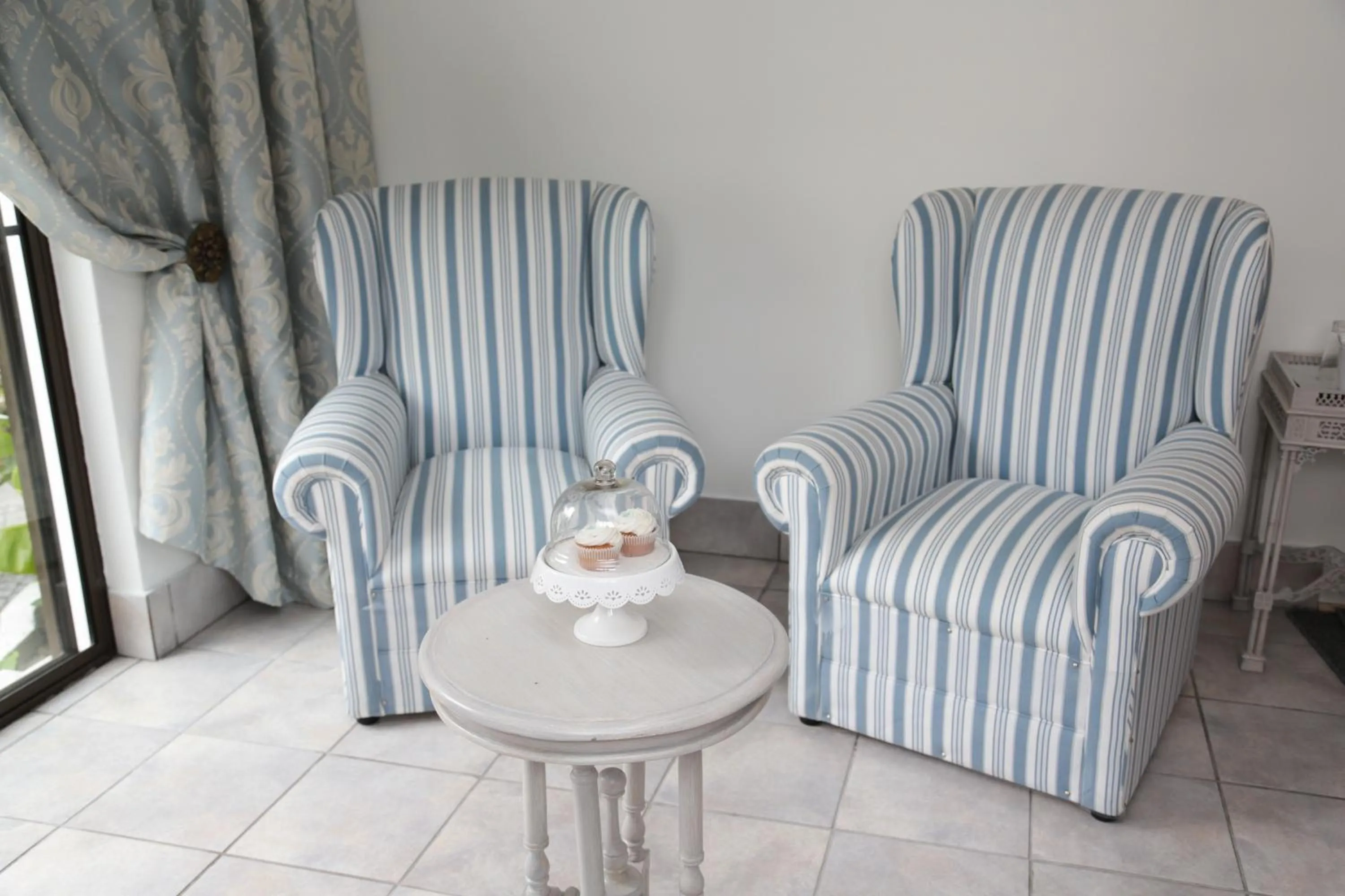 Seating area in Misty Waves Boutique Hotel