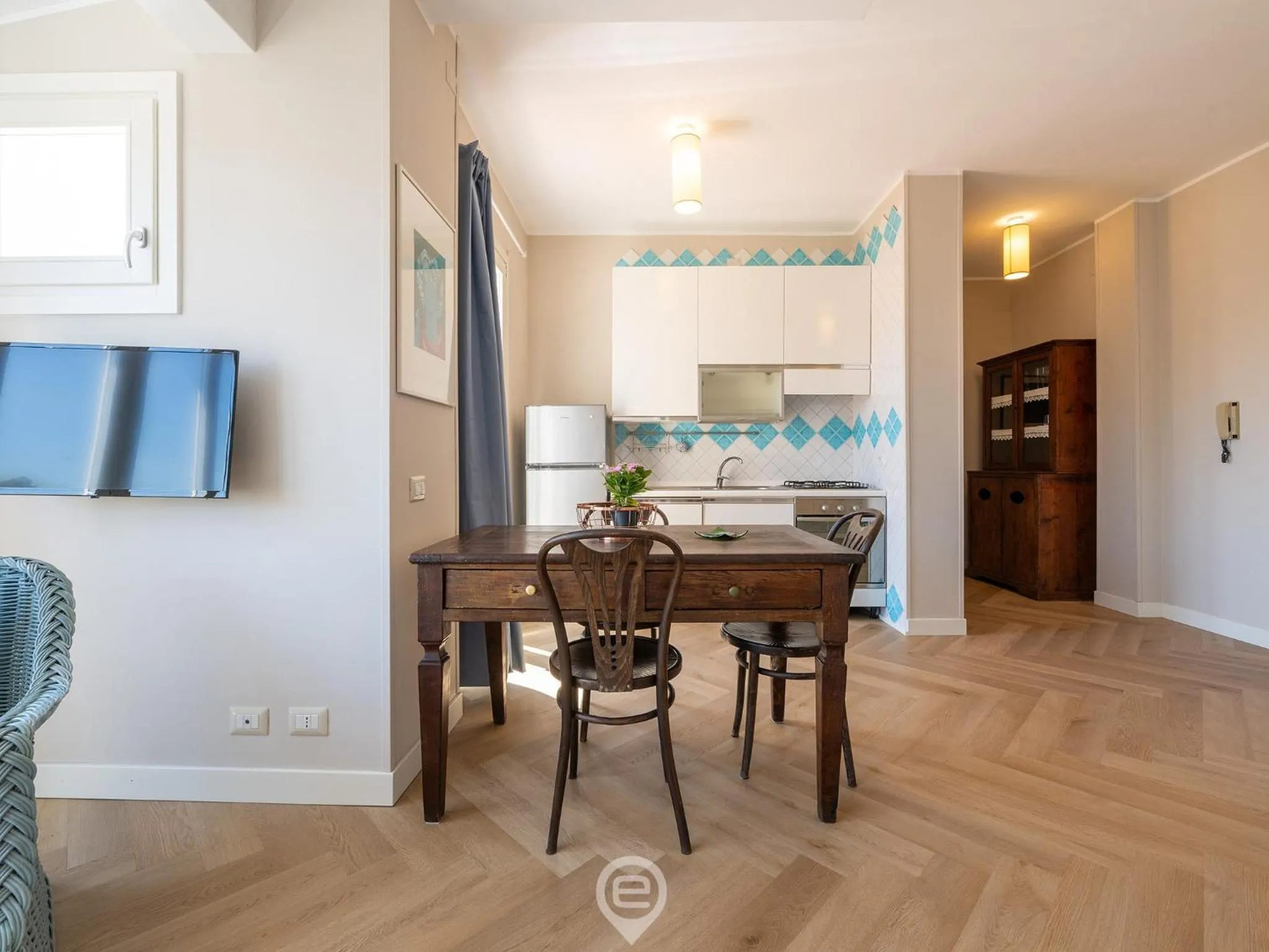Kitchen or kitchenette in Bellavista Apartment