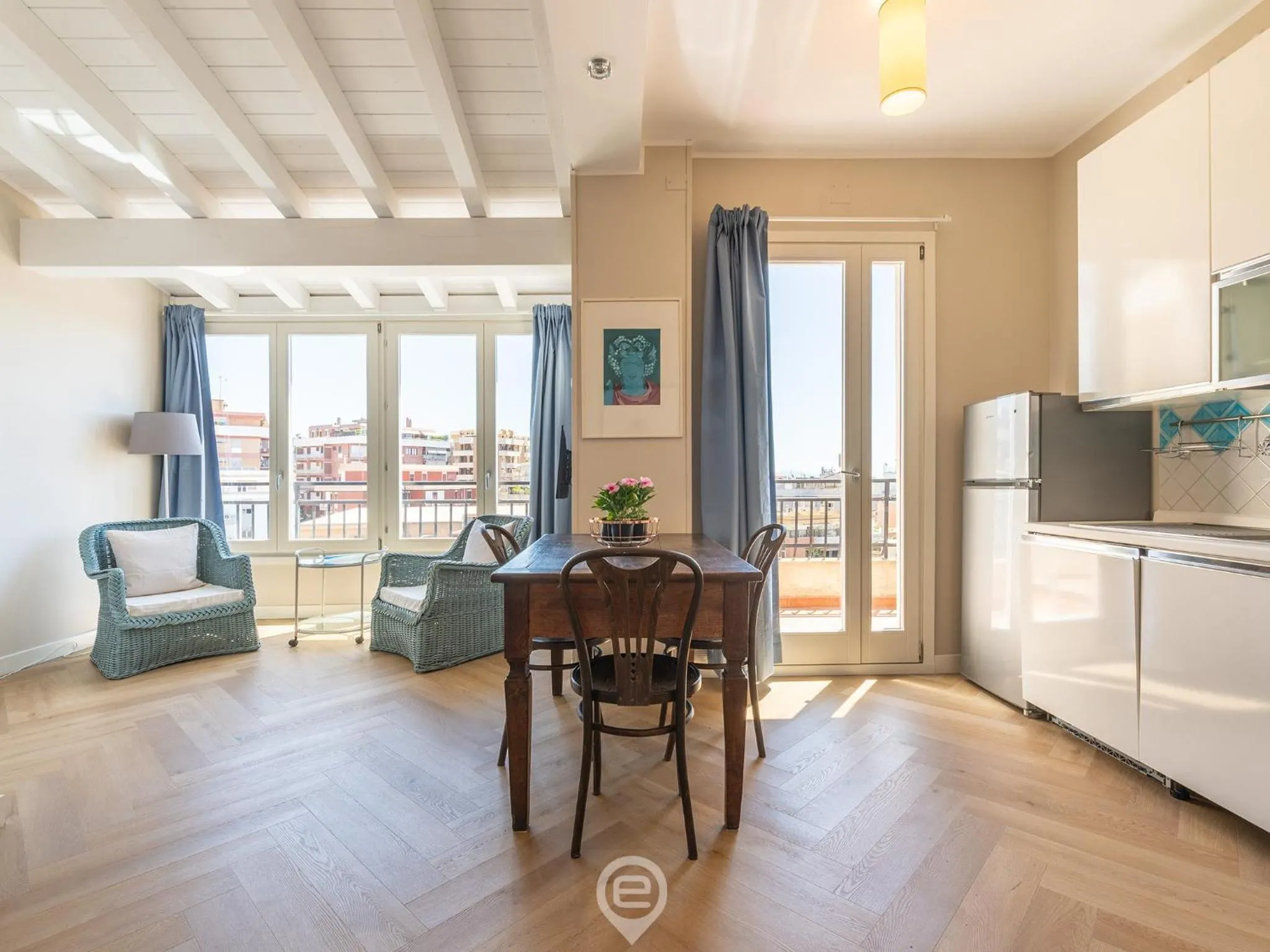 Kitchen or kitchenette in Bellavista Apartment