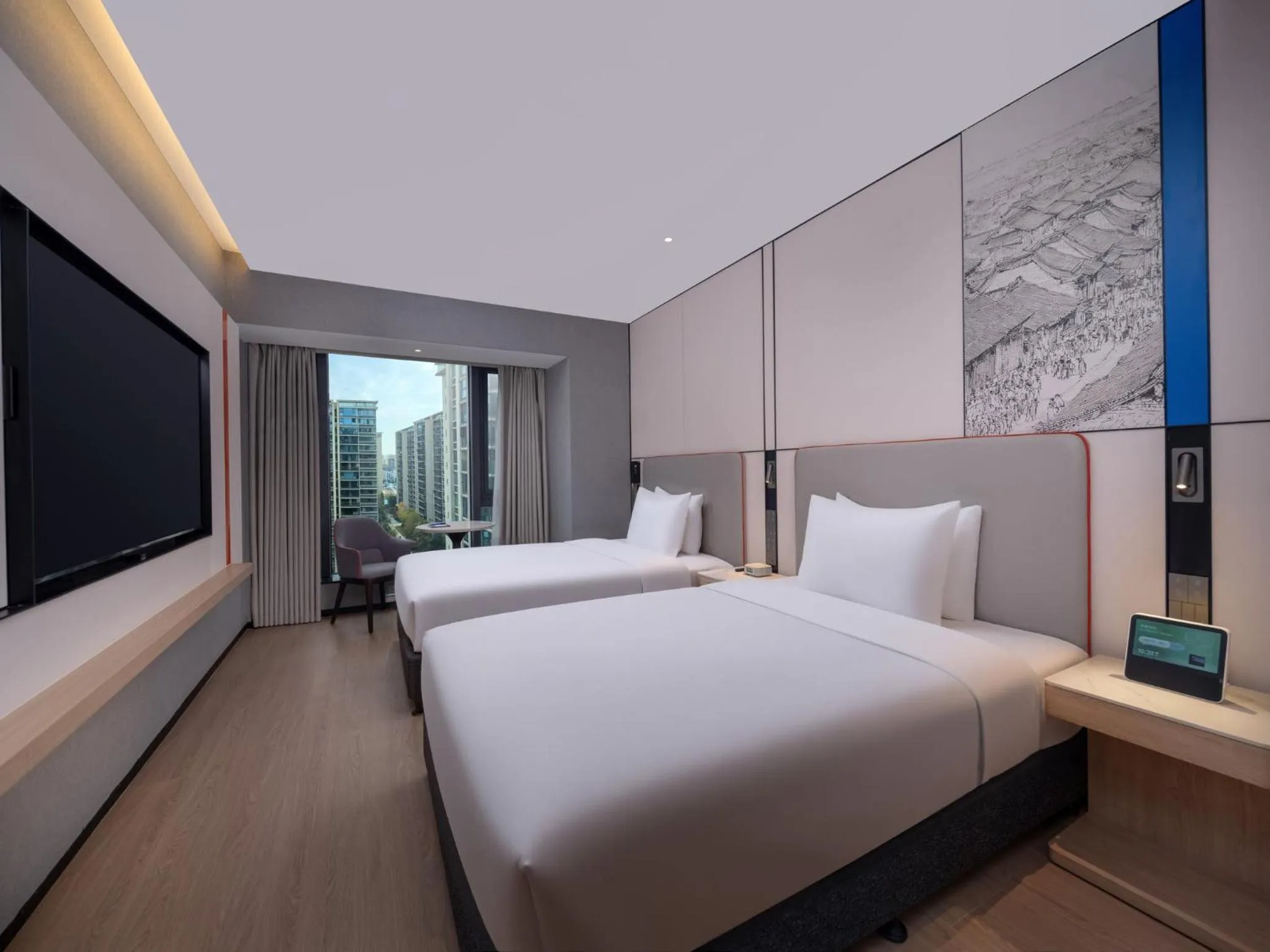 Standard Room with Two Single Beds in Holiday Inn Express Chengdu Shuangliu Chuanda Road by IHG