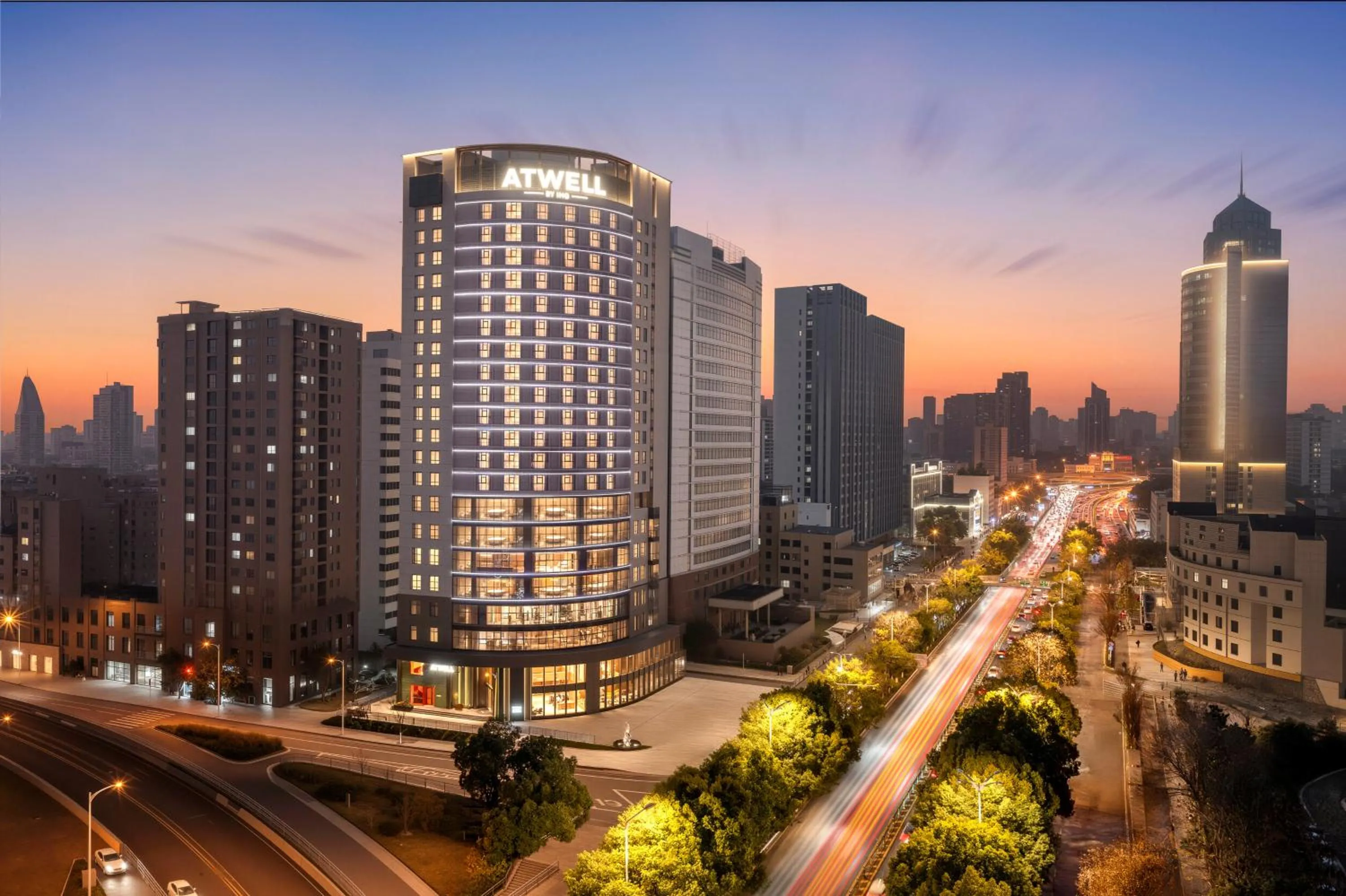 Property building in Atwell Suites Hefei City Center by IHG