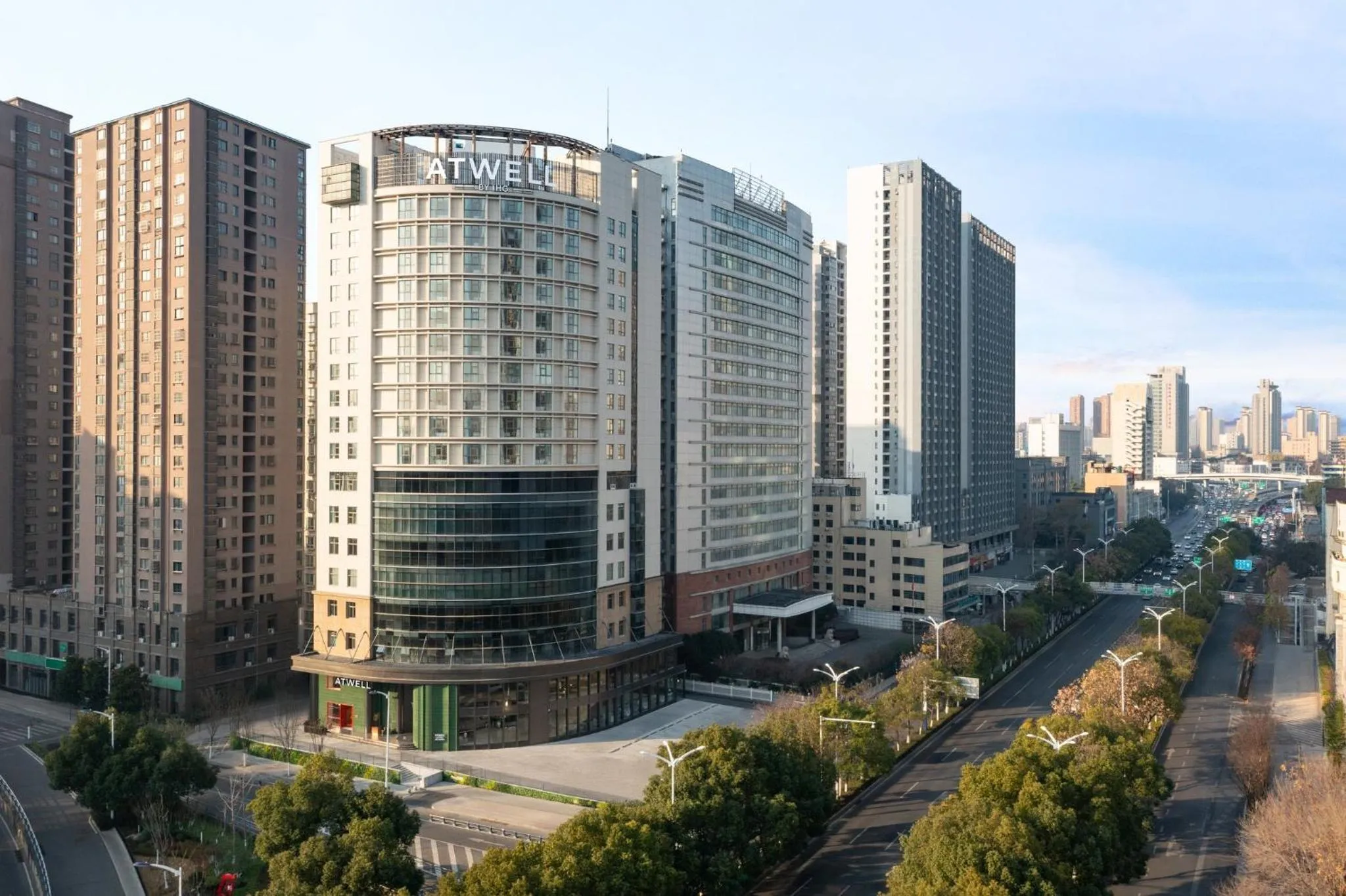 Property building in Atwell Suites Hefei City Center by IHG