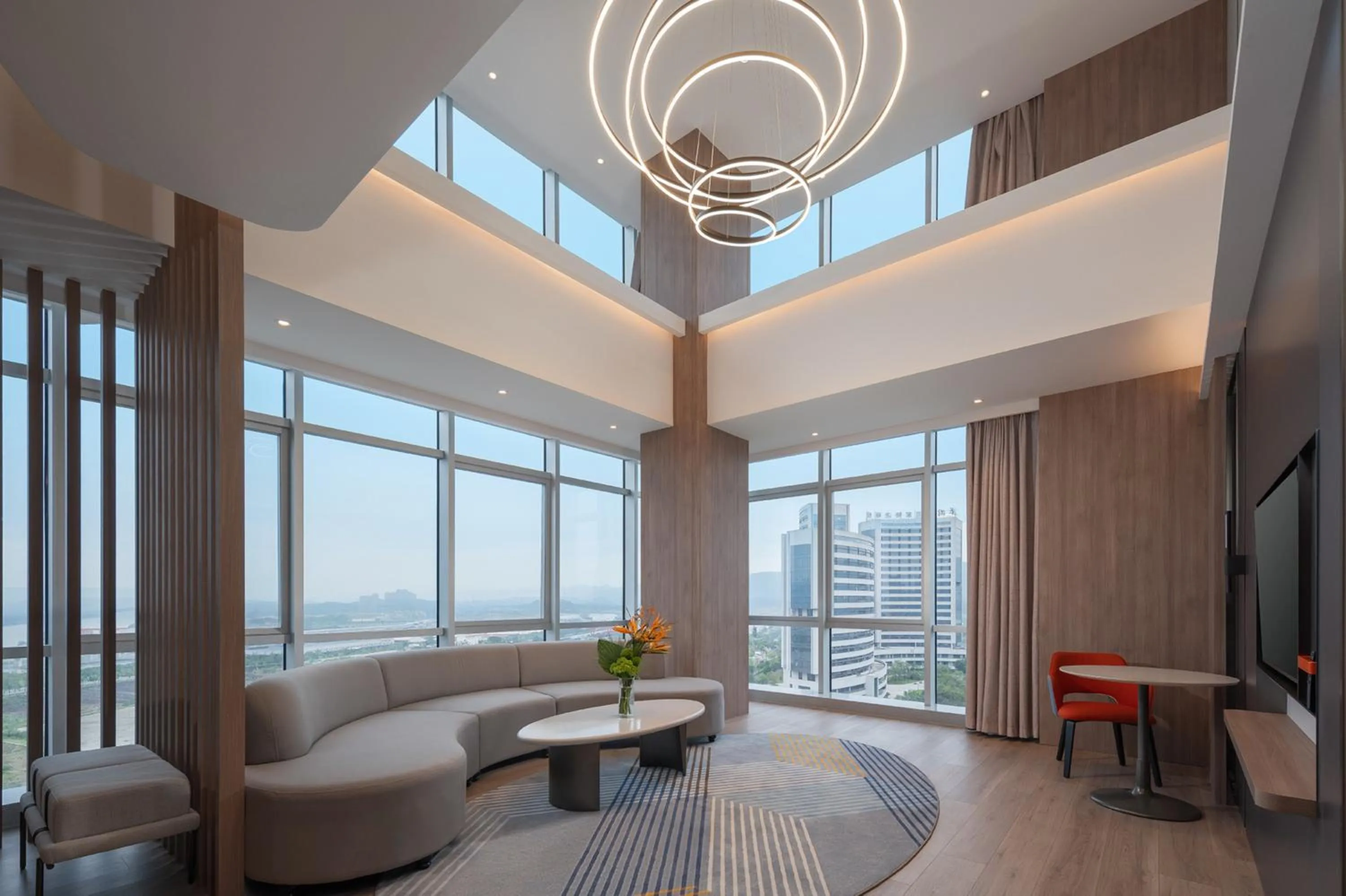 Photo of the whole room in Holiday Inn Express Chongqing Liangjiang Yufu by IHG
