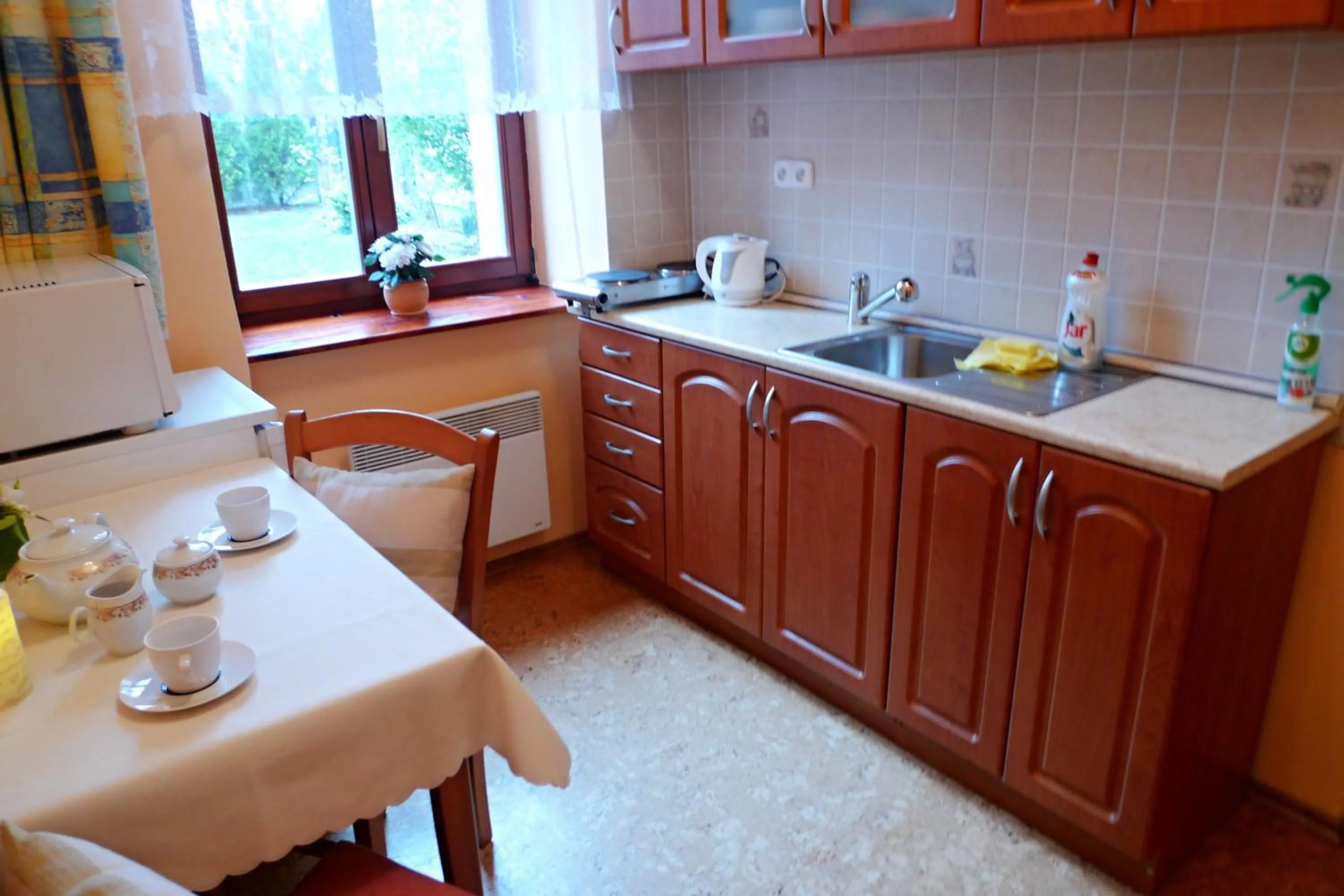 Kitchen or kitchenette in Apartment Kamenná