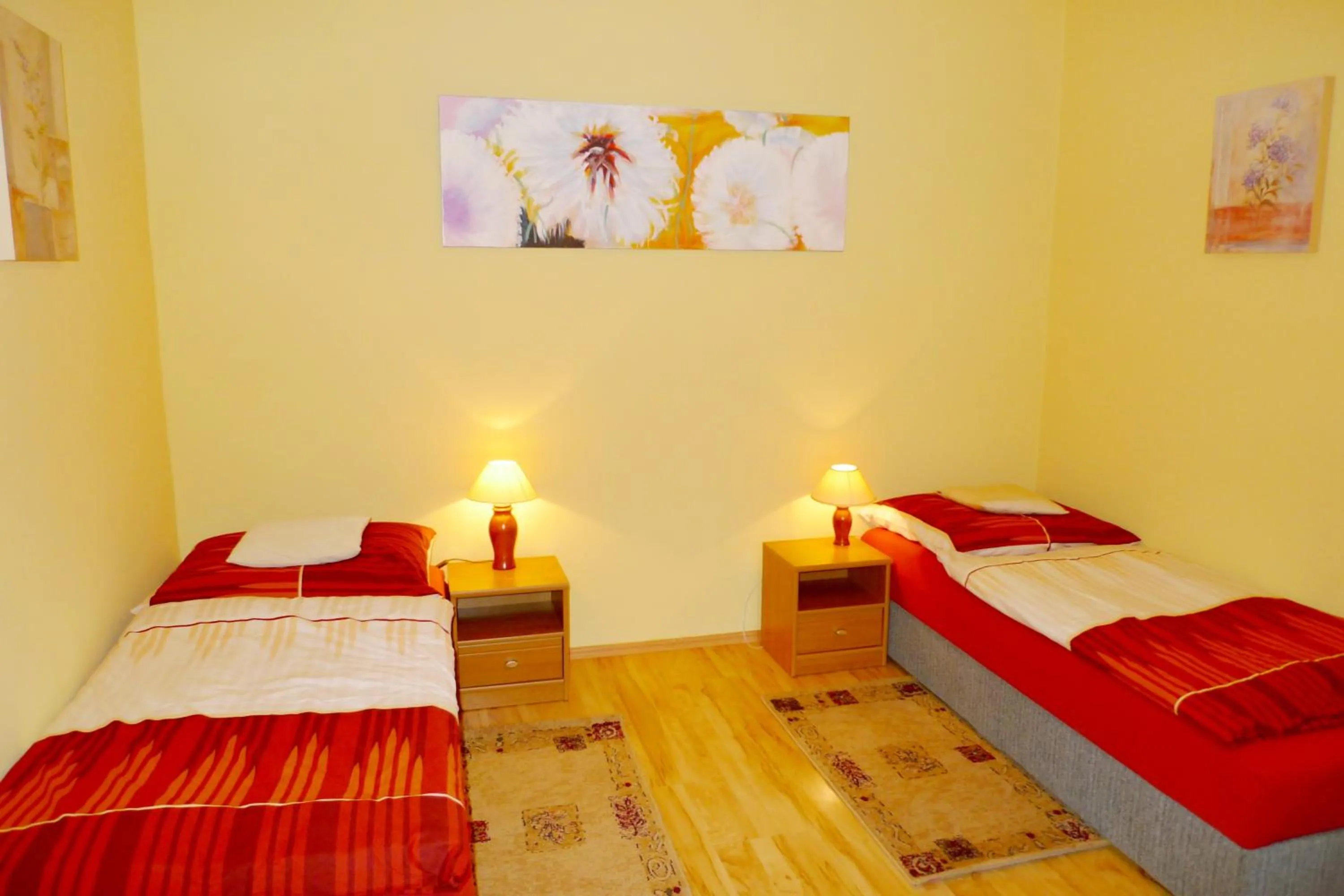 Bed in Apartment Kamenná