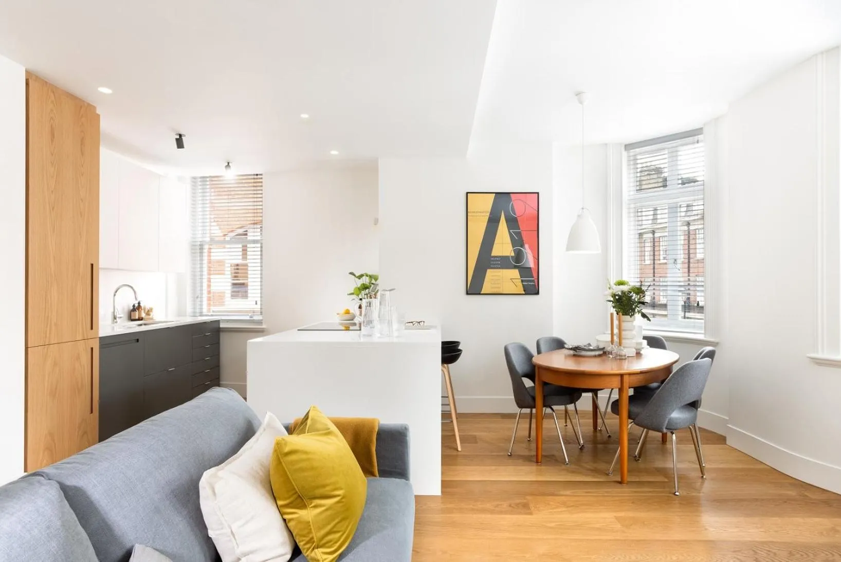 Living room in The Marlo
