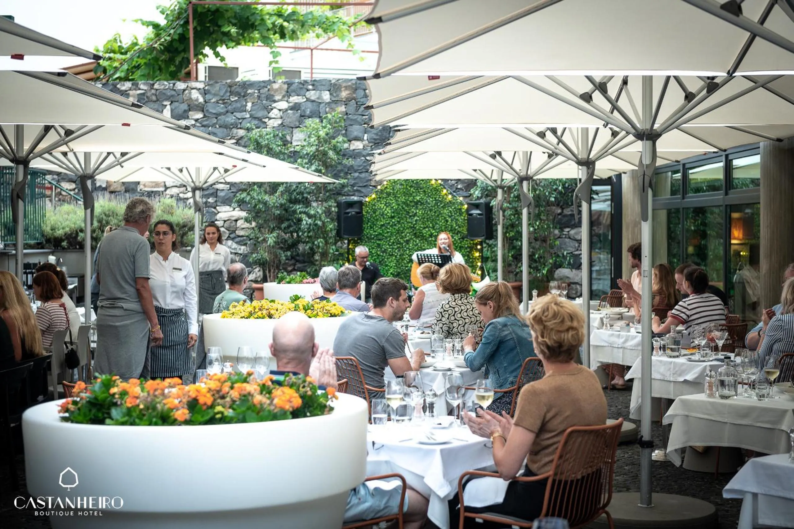 Patio in Castanheiro Boutique Hotel