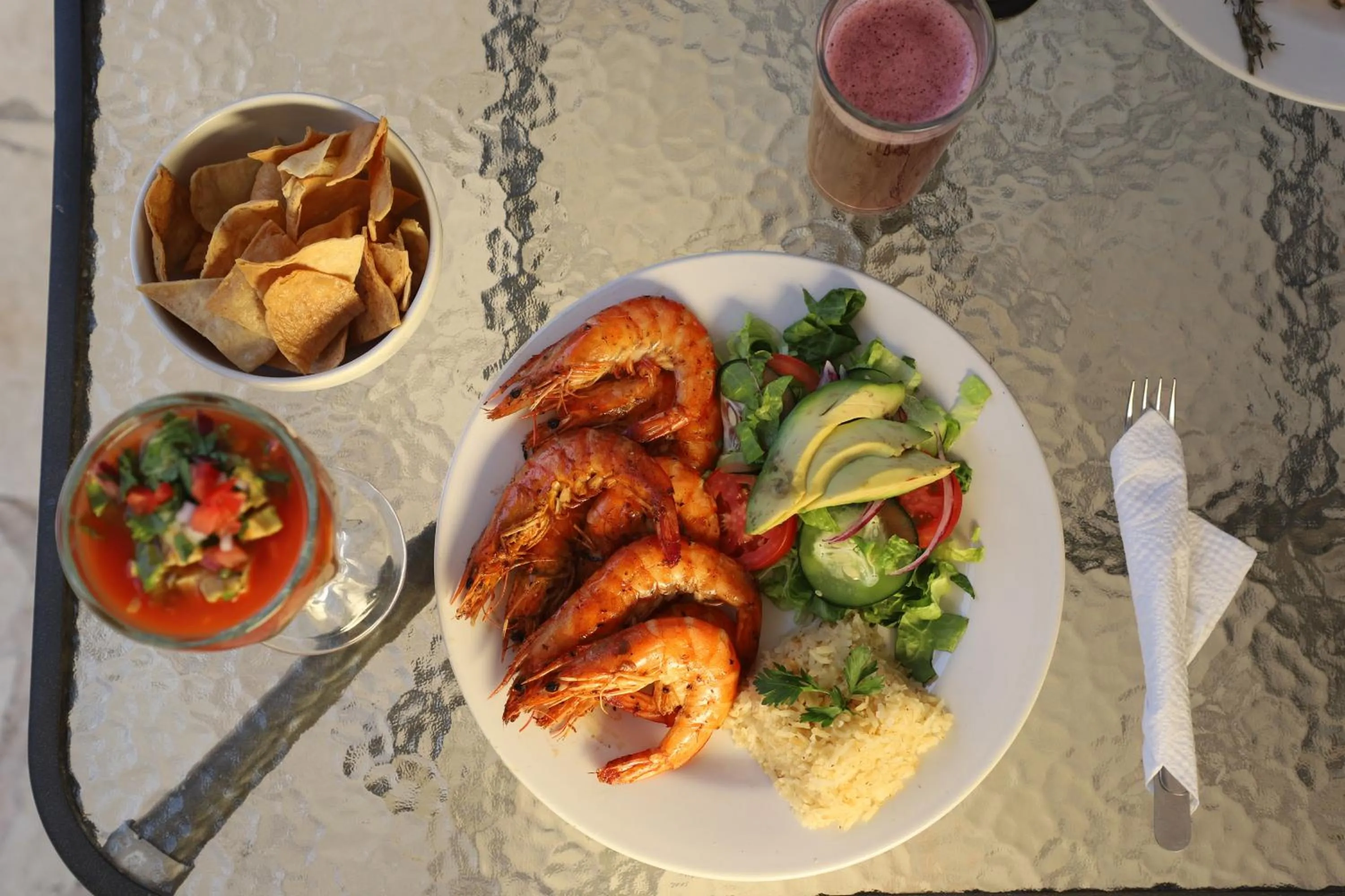 Food close-up in Quinta Chiapas