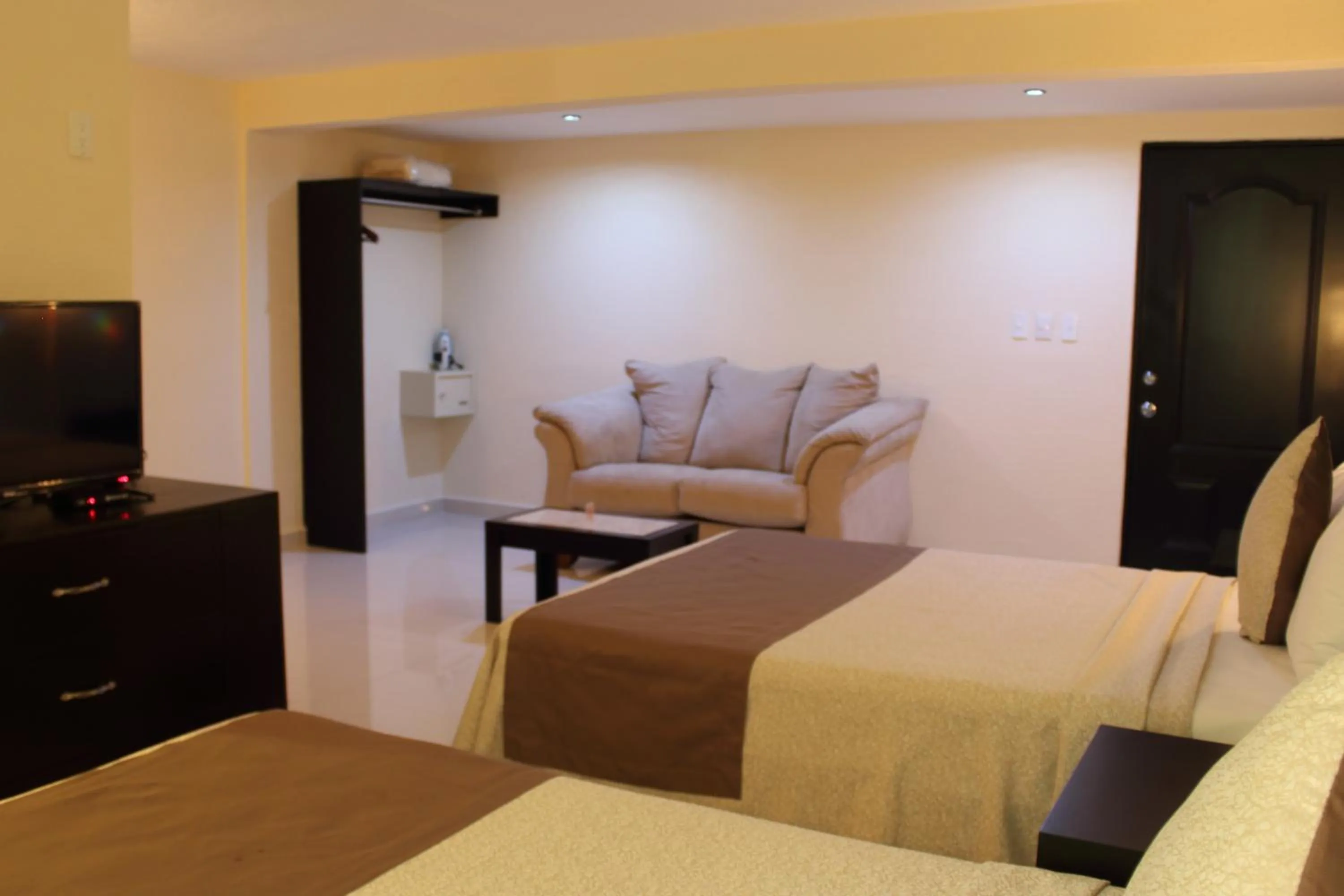 Bed in Quinta Chiapas