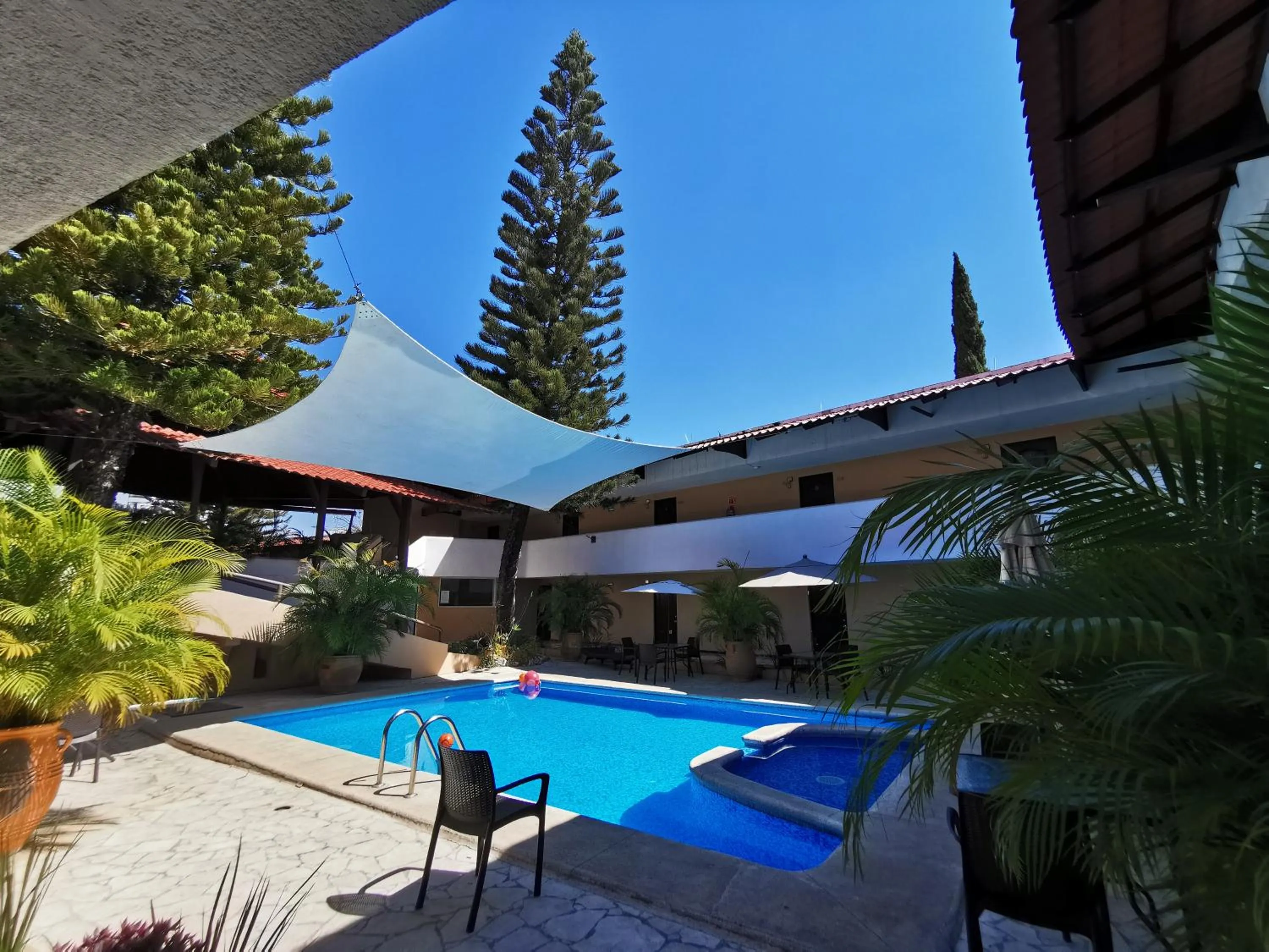 Swimming pool in Quinta Chiapas